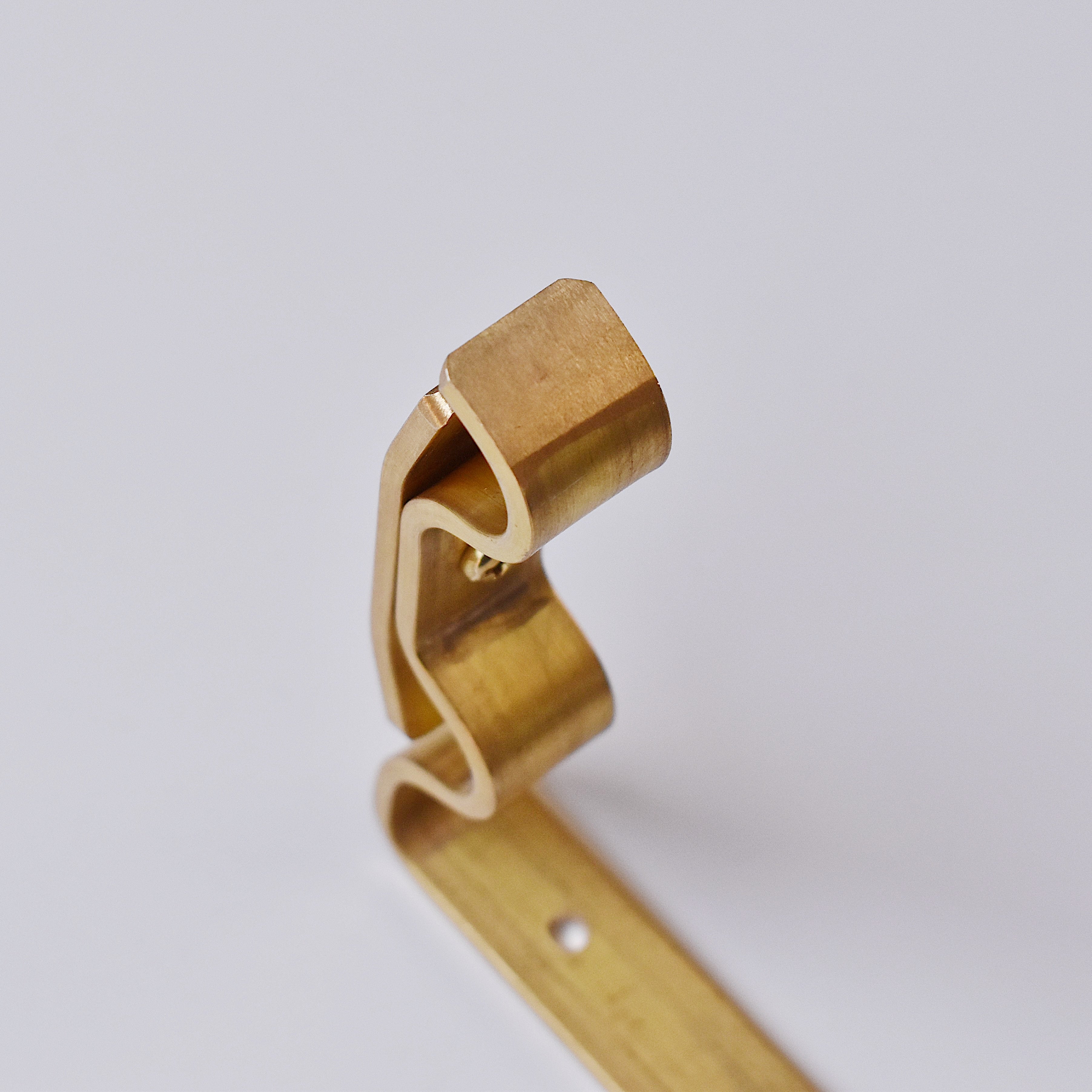 真鍮カーテンブラケット ダブル