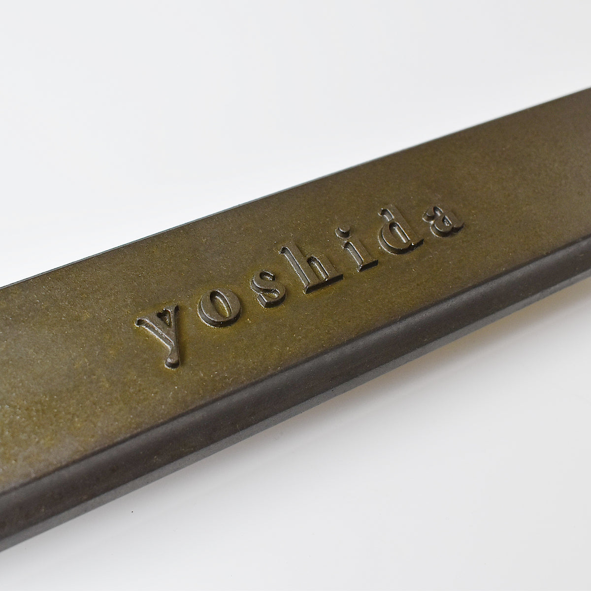 真鍮ネームプレート 長方形(横長)TYPE1 ブラック【アウトレット品】