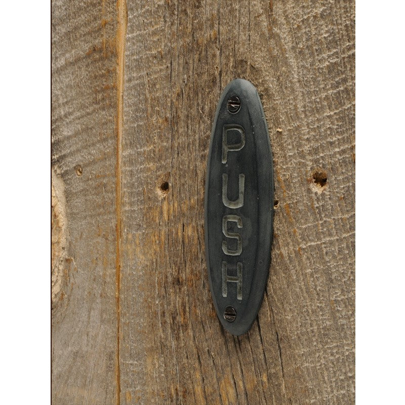 オーバル・ドアサイン PUSH