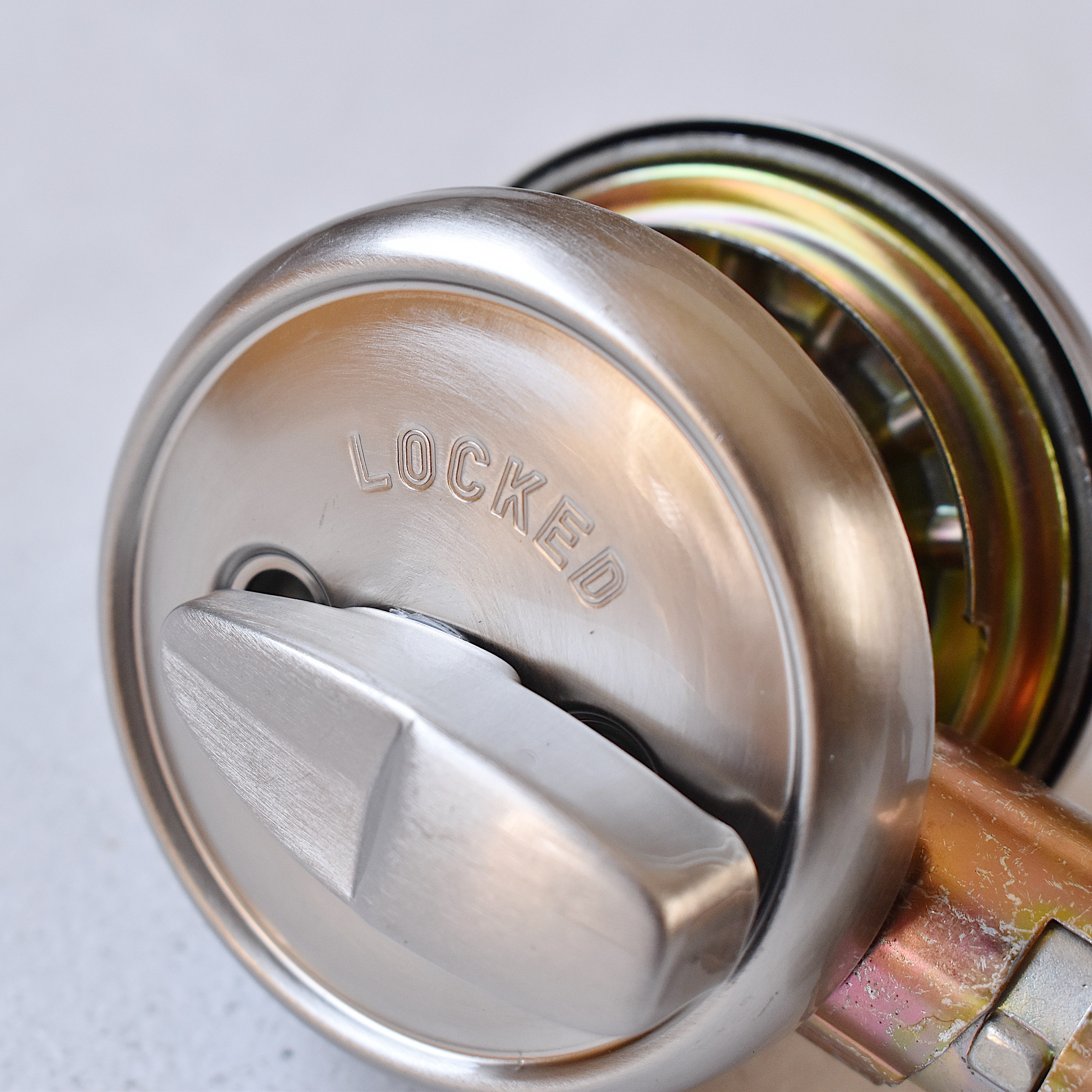 クイックセット 本締錠 シルバー