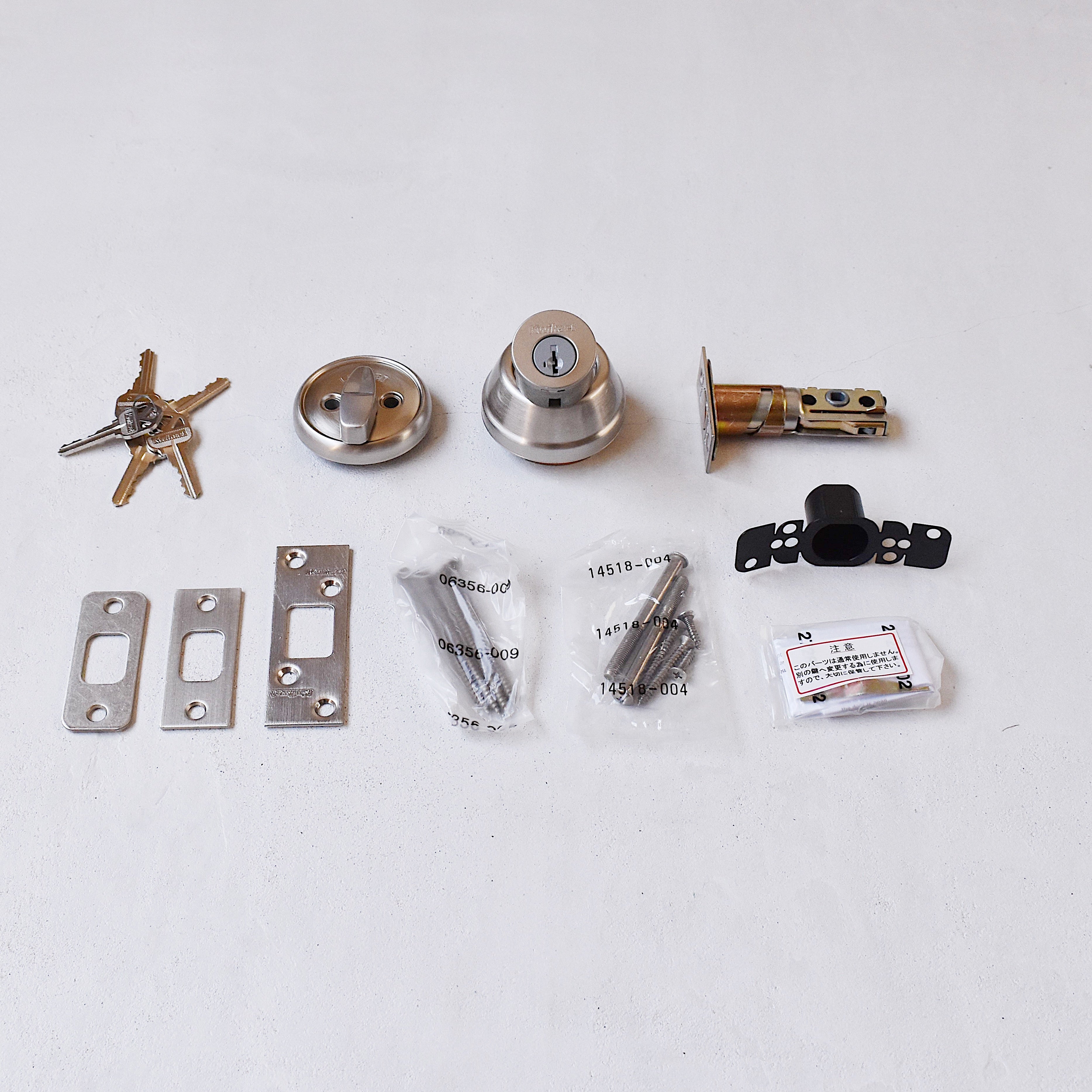 クイックセット 本締錠 シルバー