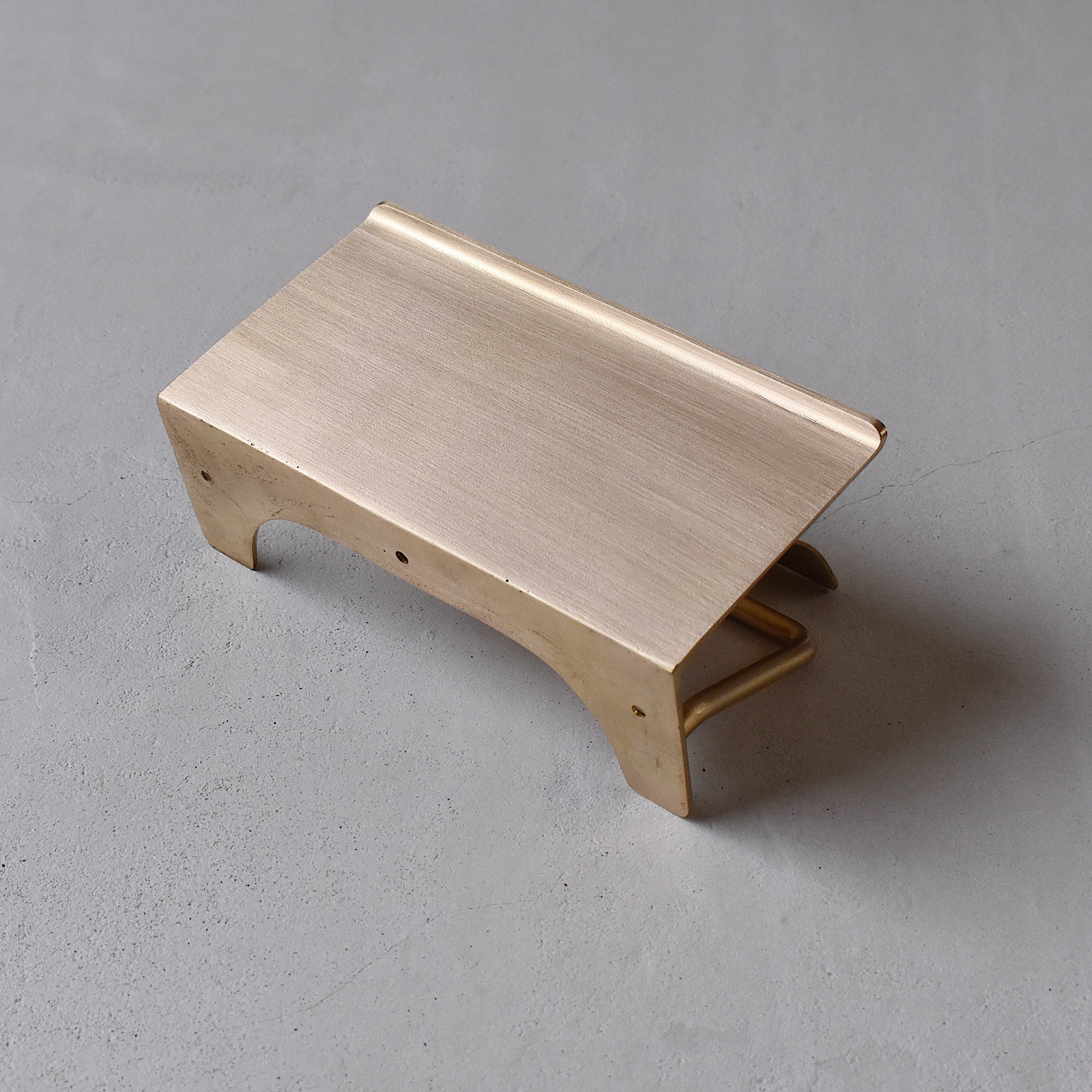 シェルフペーパーホルダー TYPE1 ゴールド