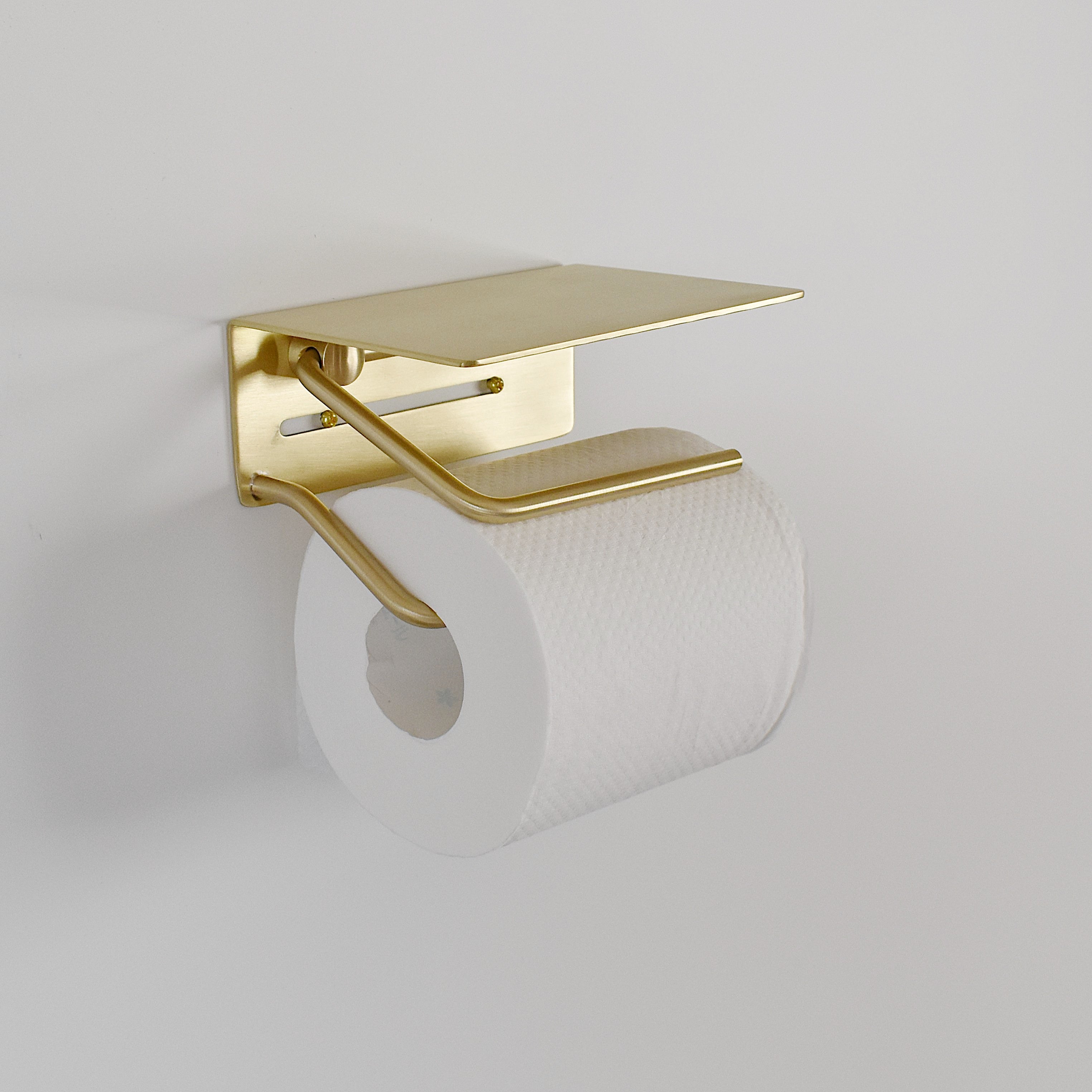 put ペーパーホルダー シングル ブラス