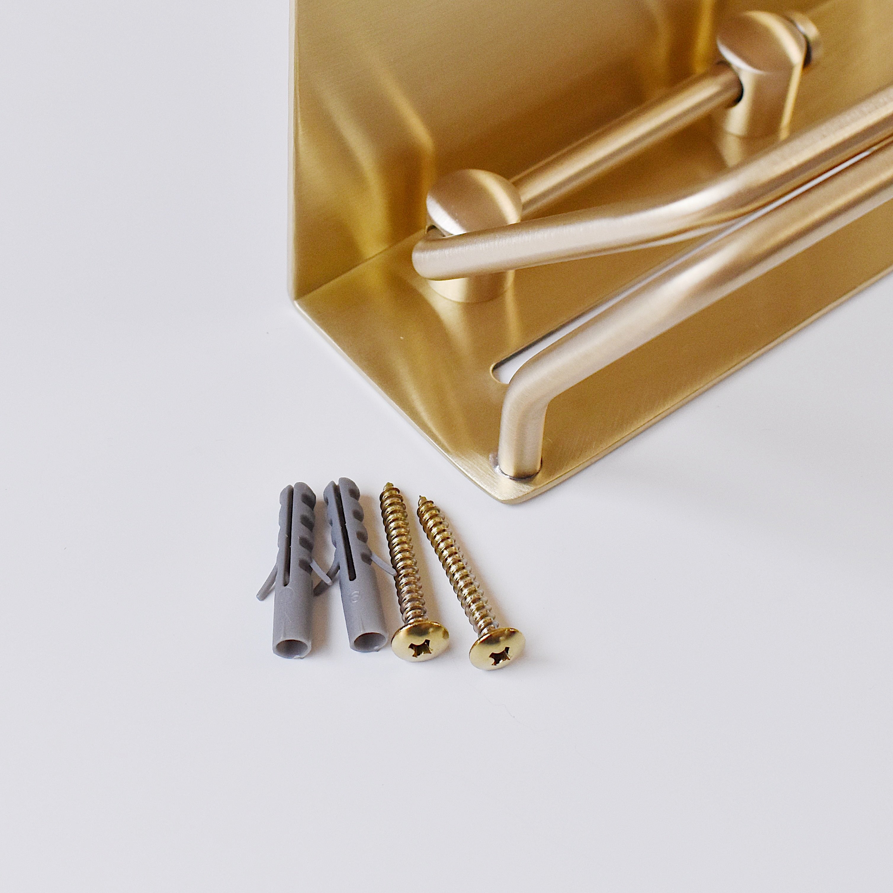 put ペーパーホルダー シングル ブラス