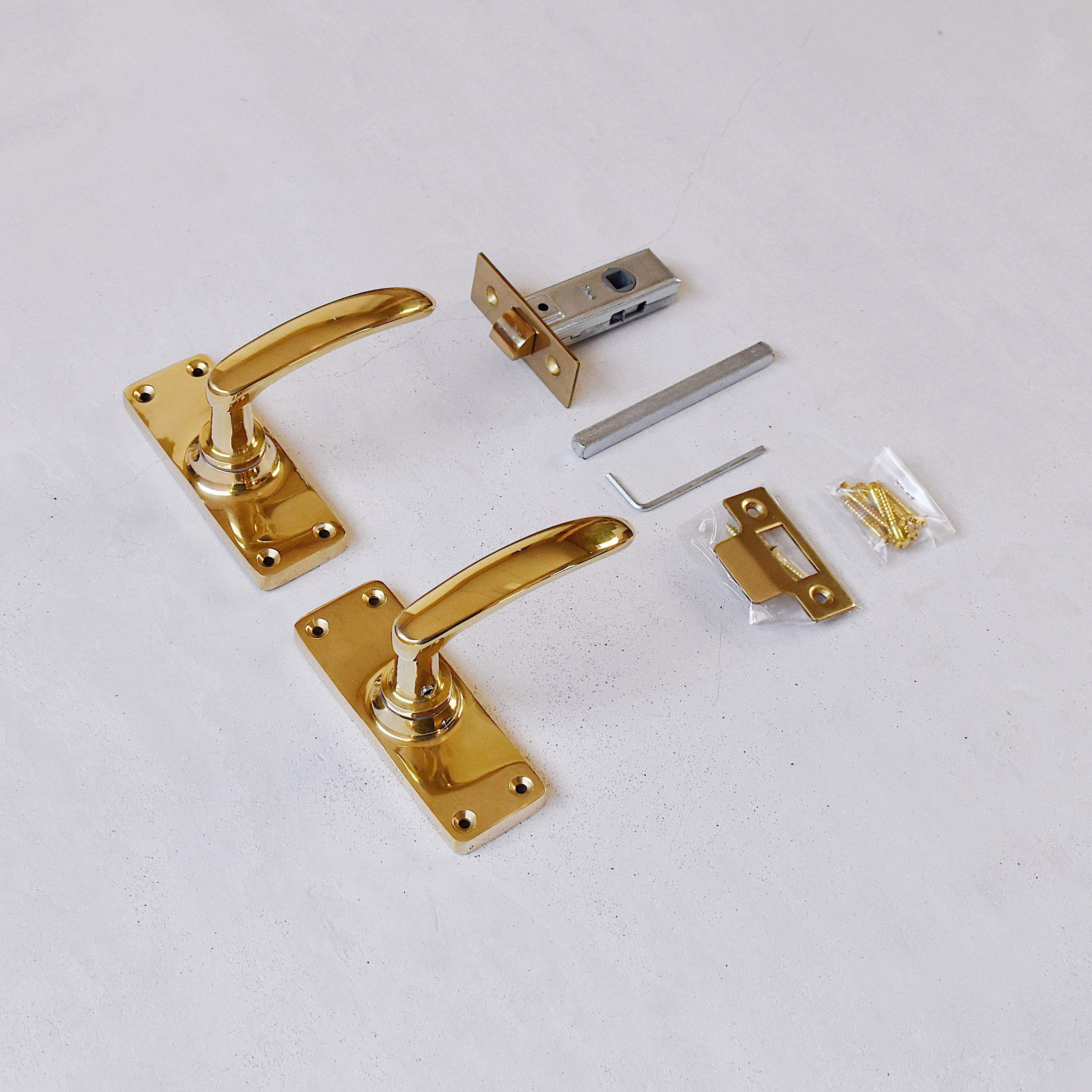 真鍮レバーハンドル TYPE4