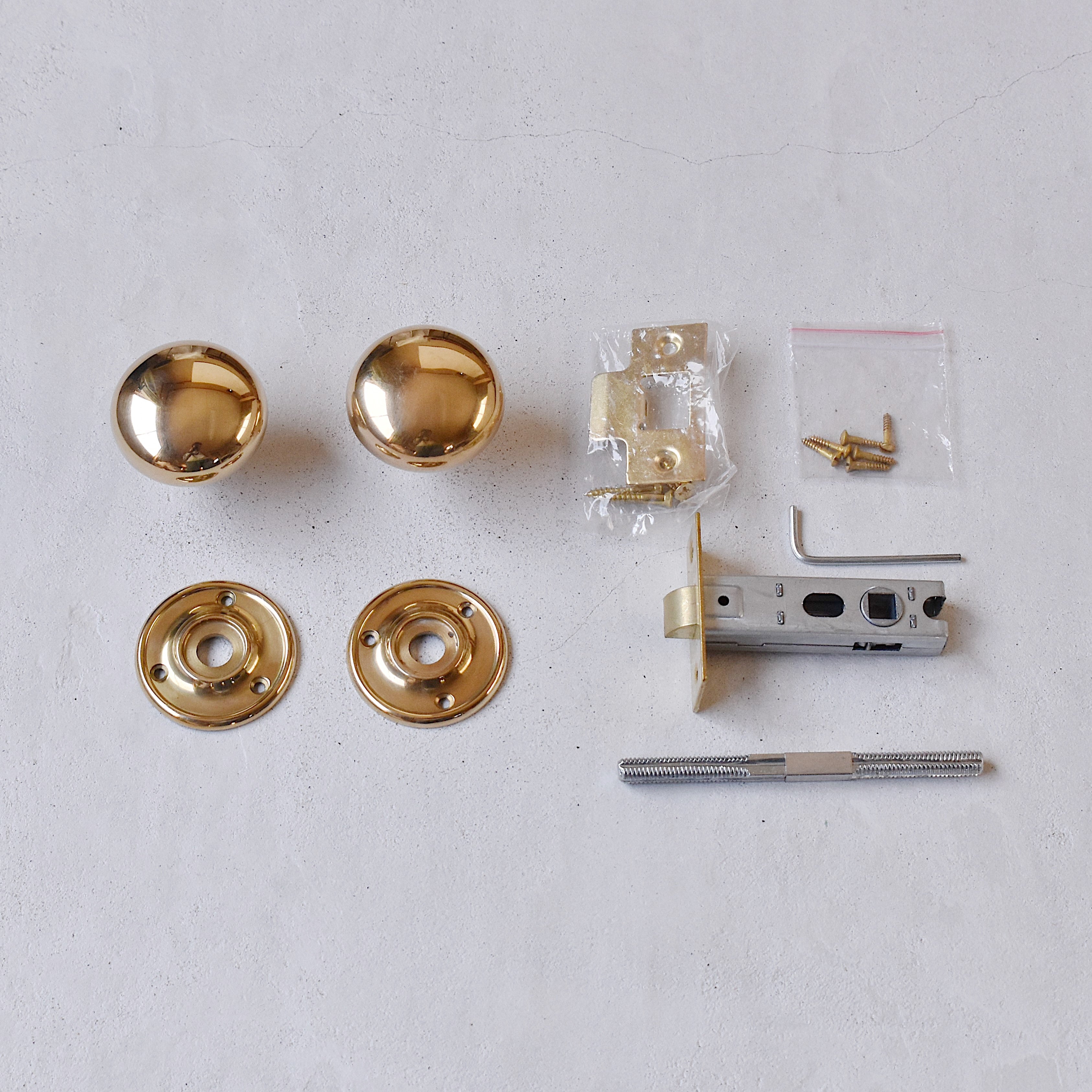 真鍮ドアノブ TYPE10