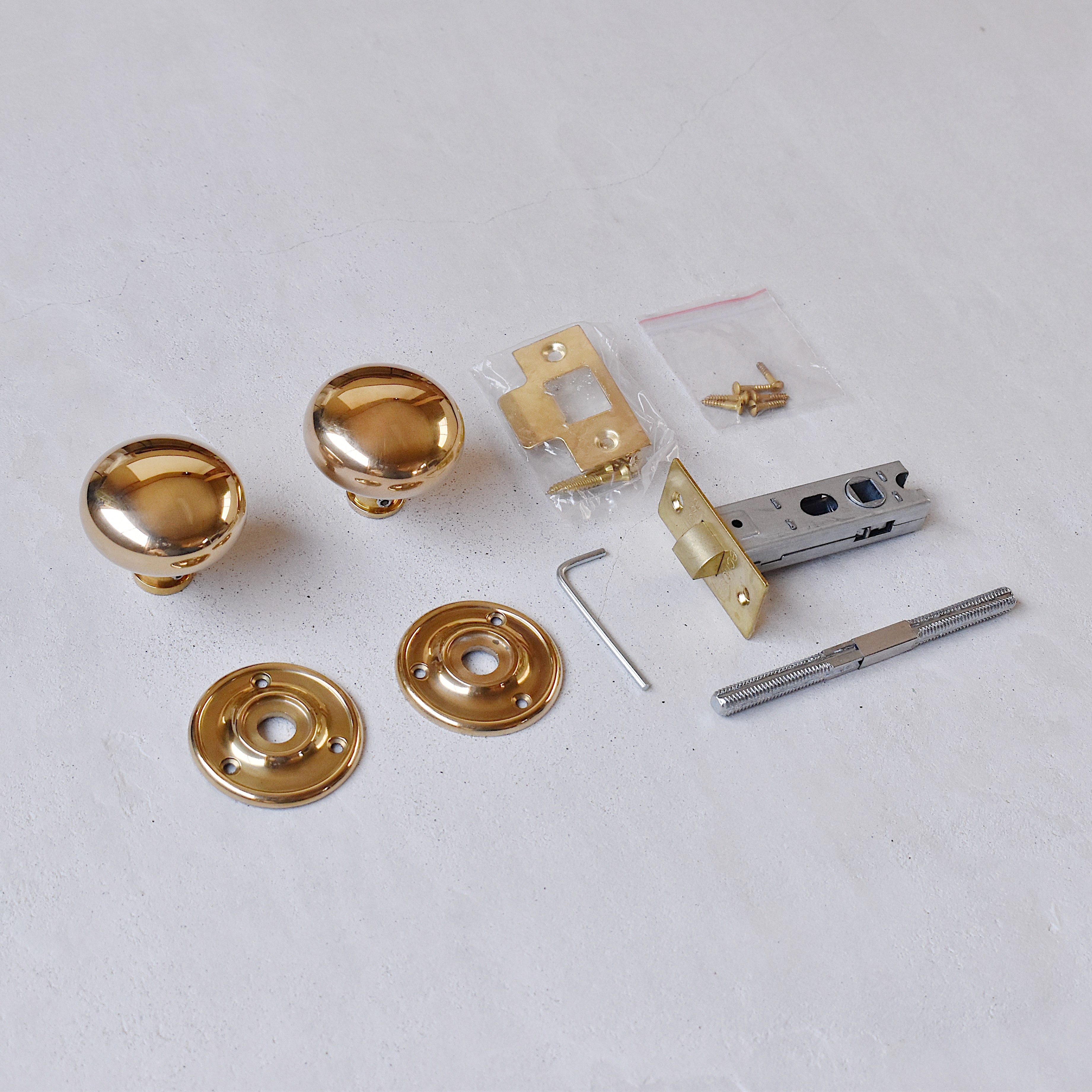 真鍮ドアノブ TYPE10