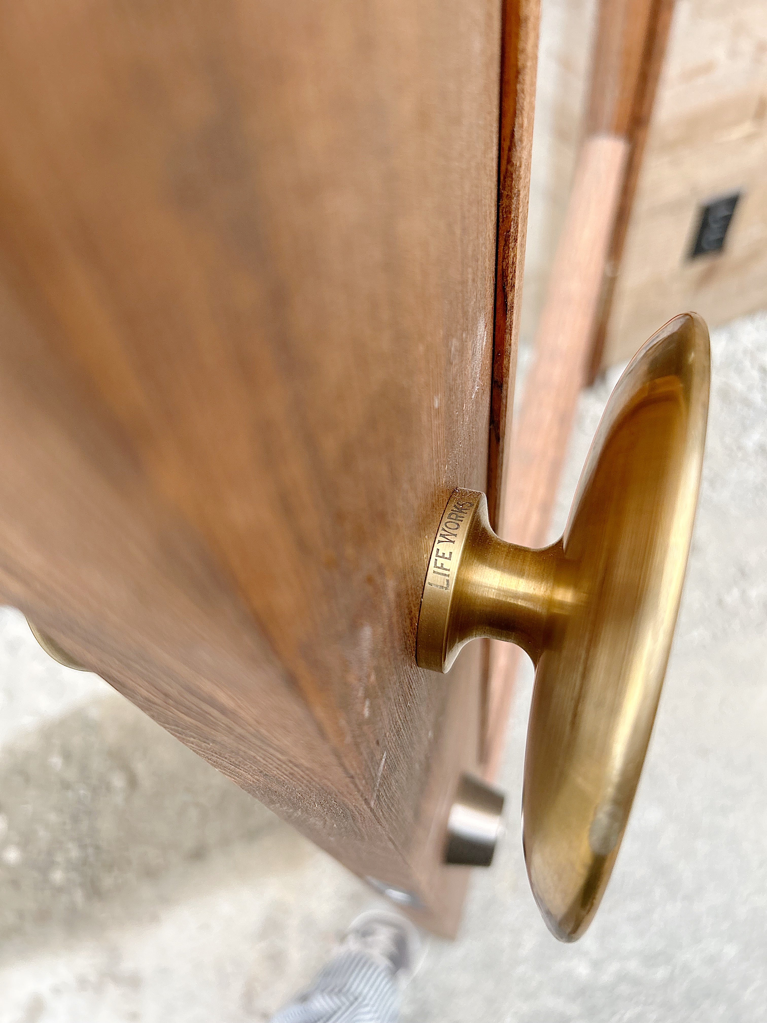 真鍮ドアハンドル TYPE4