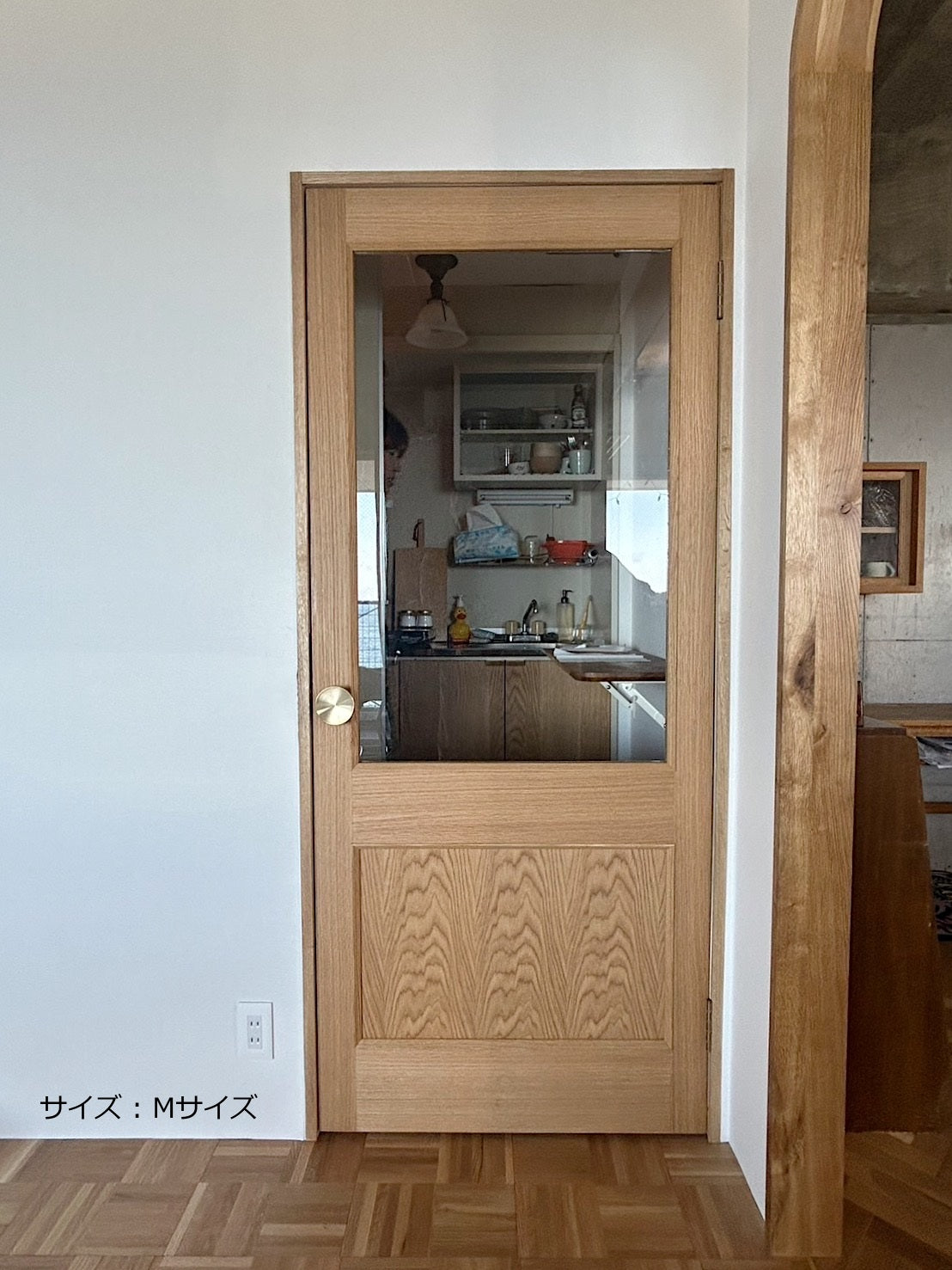 真鍮ドアハンドル TYPE4