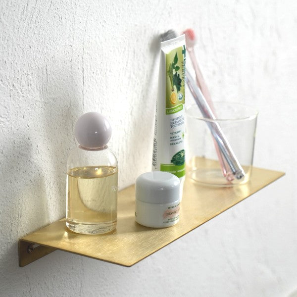 Brass Plate Shelf L