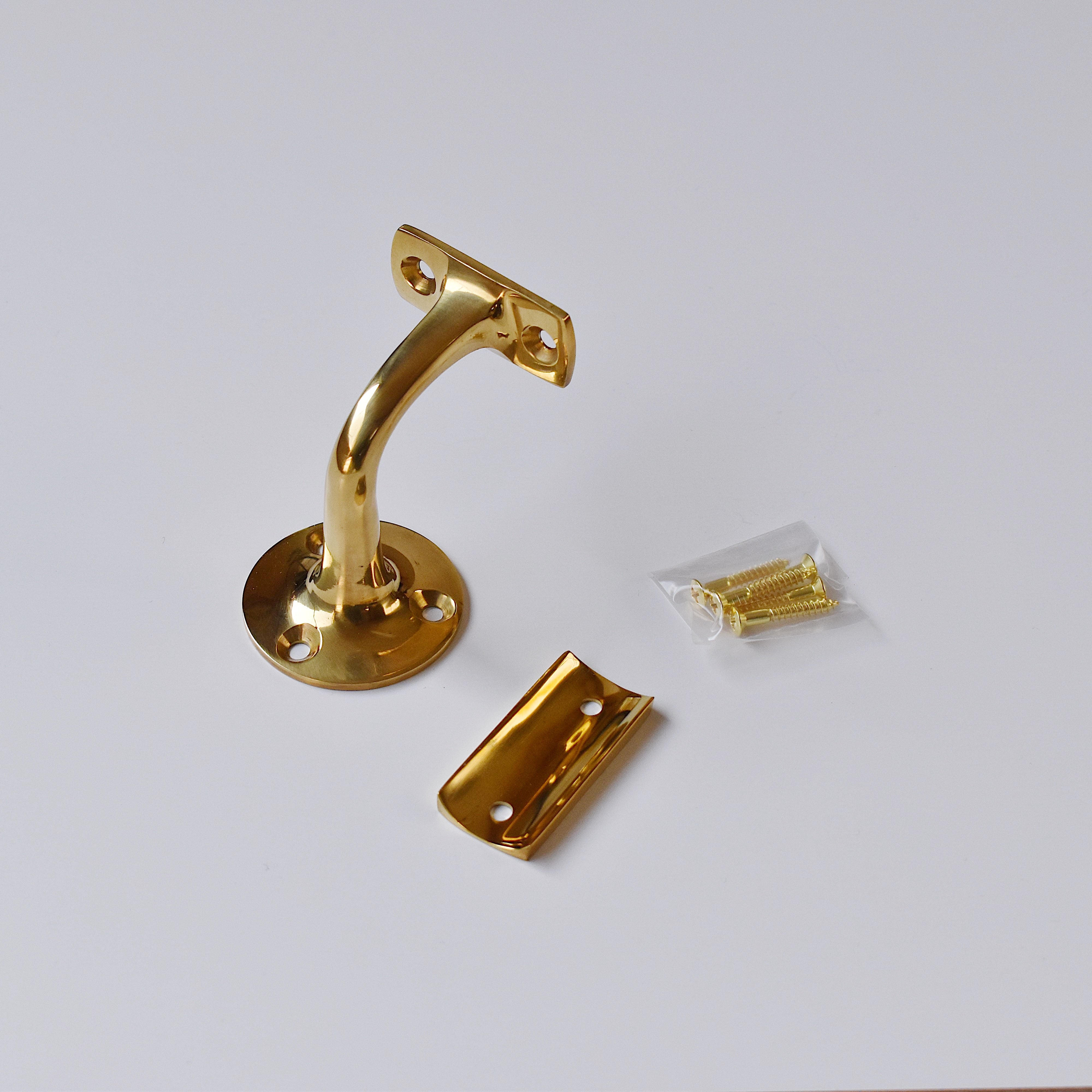 真鍮 階段手摺用ブラケット TYPE1