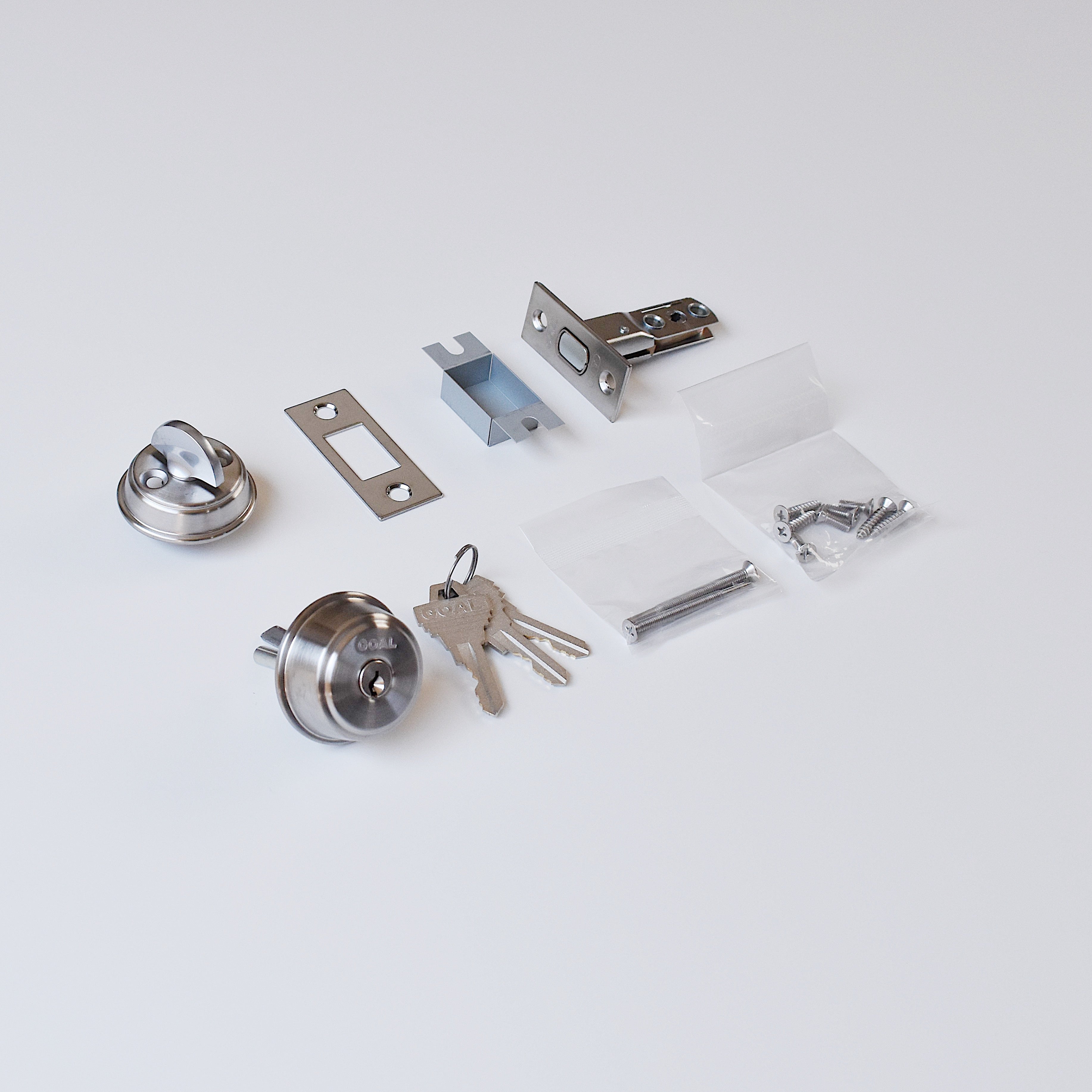 GOAL チューブラ本締錠 シルバー