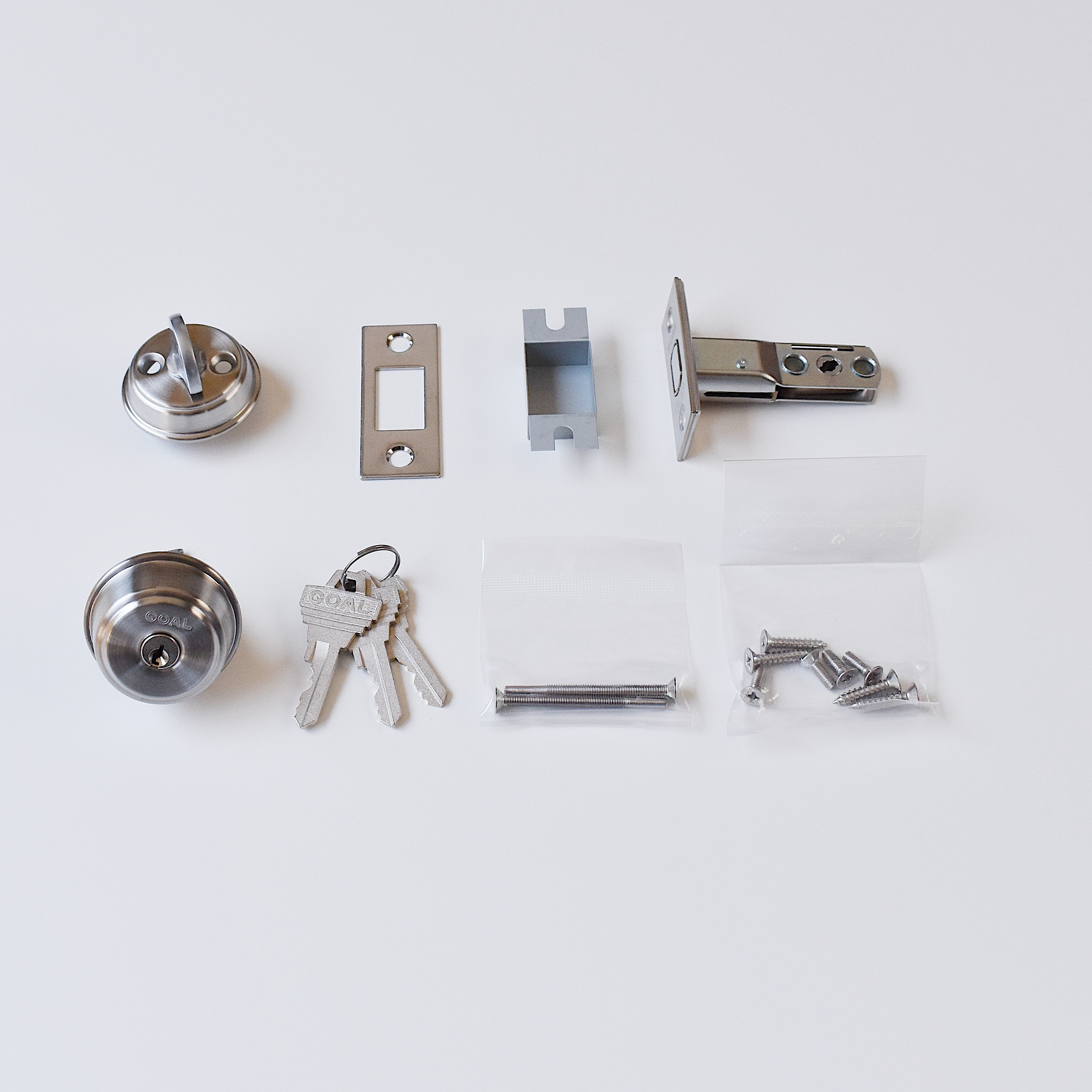 GOAL チューブラ本締錠 シルバー