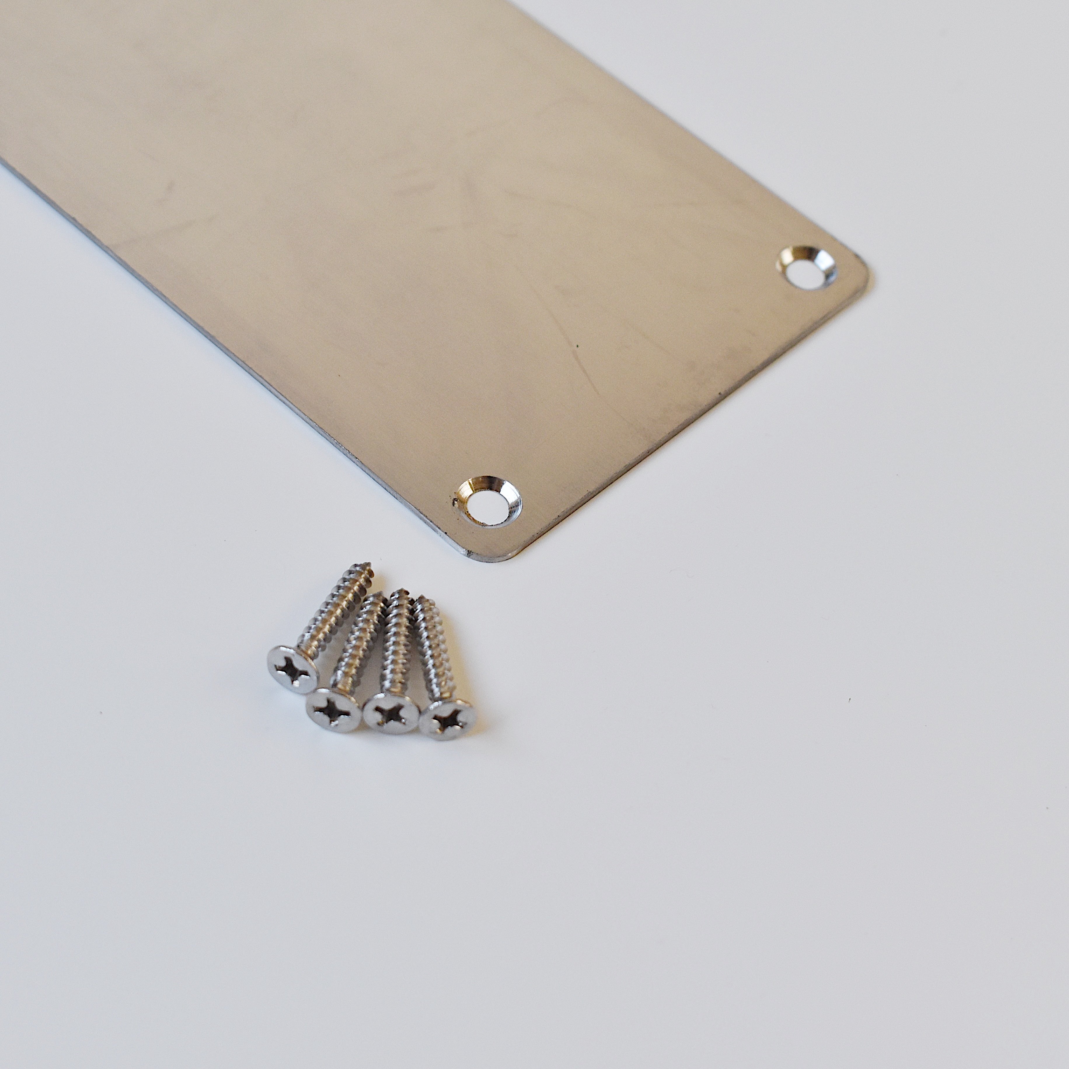 ステンレスドアハンドル&プッシュプレート