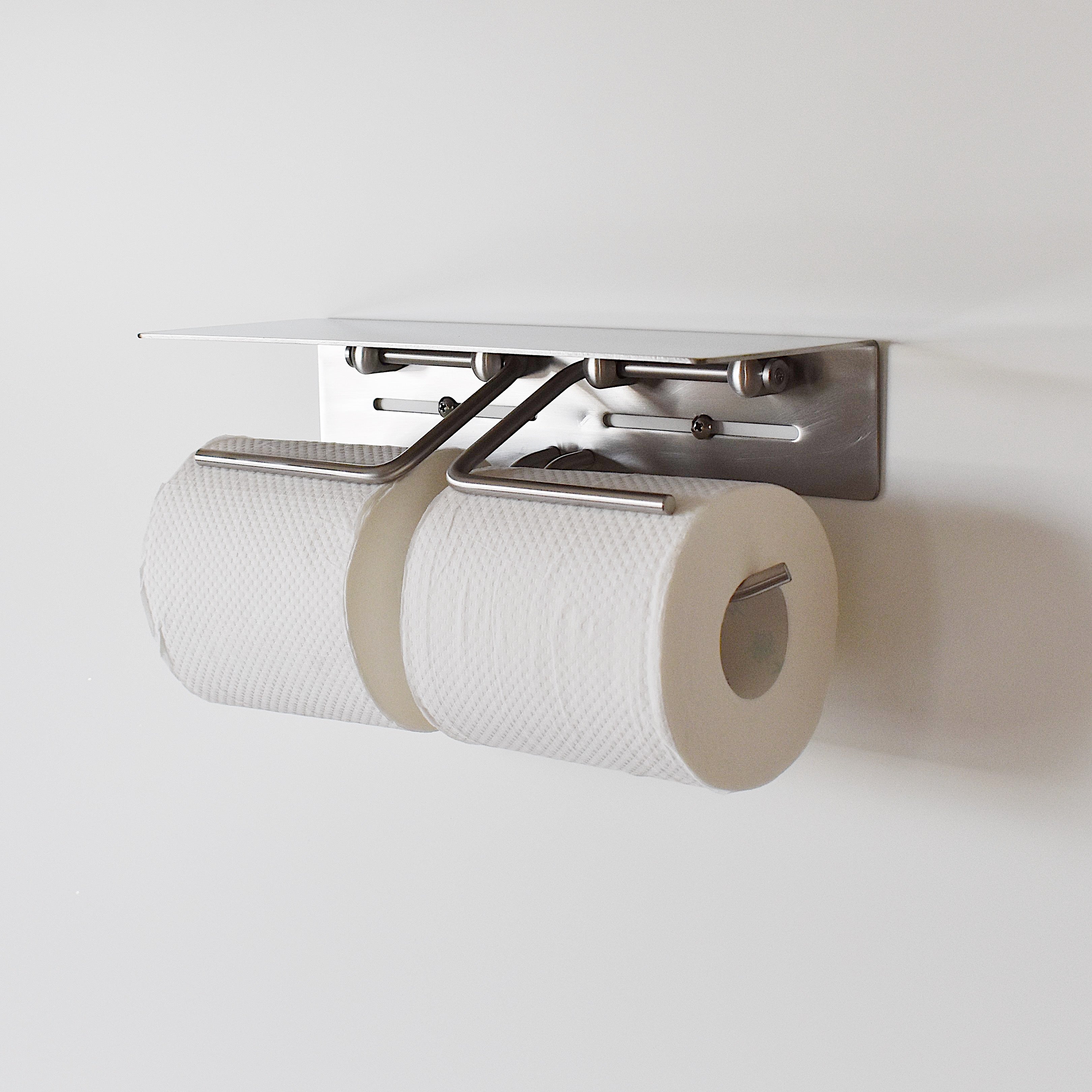 put ペーパーホルダー ダブル ステンレス