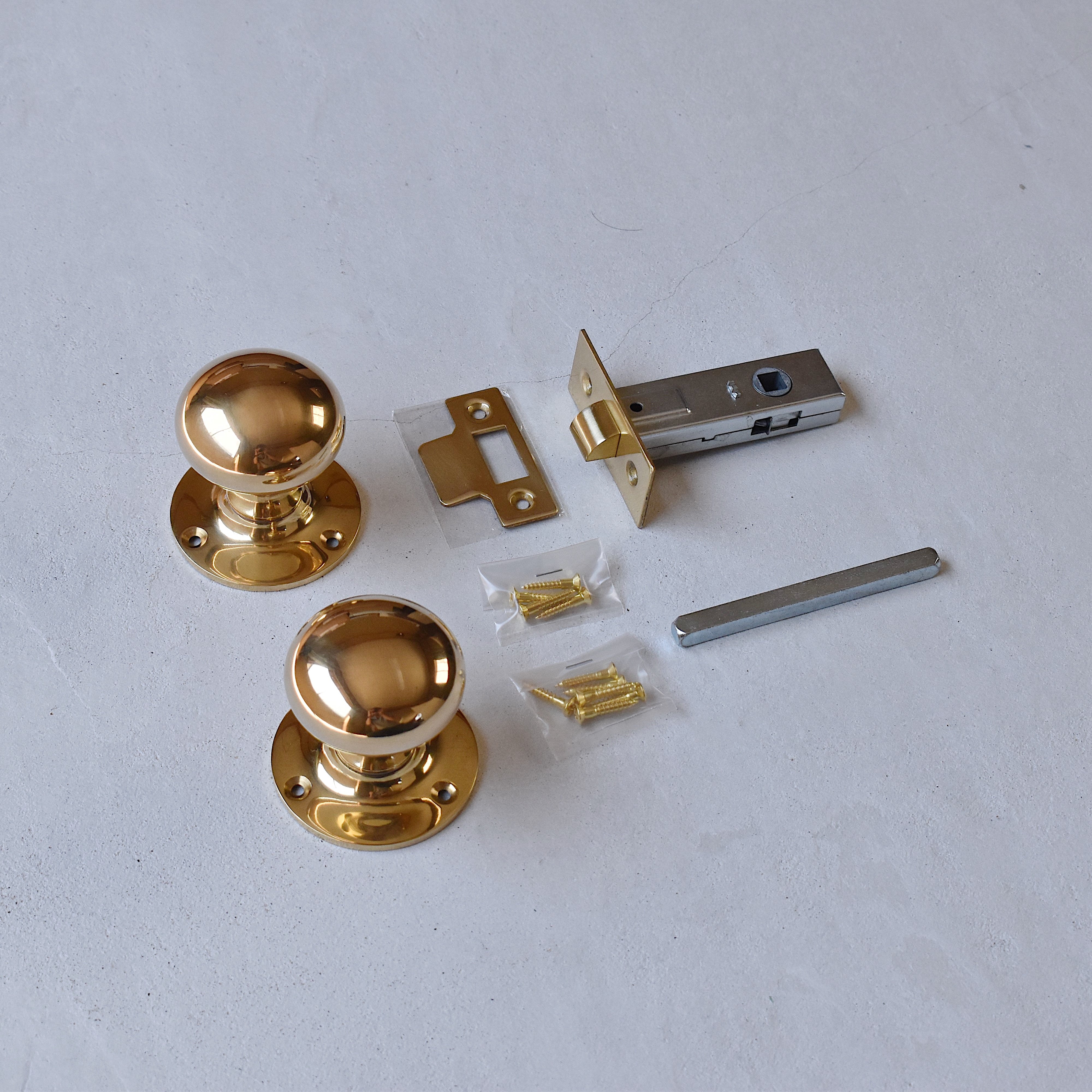 真鍮ドアノブ TYPE1