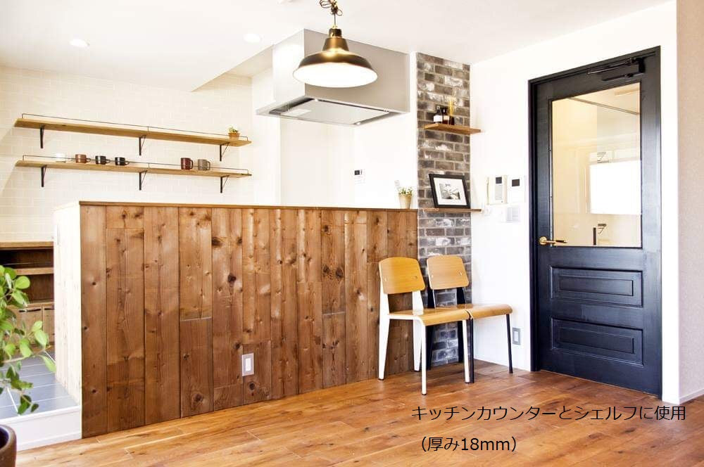 サーモウッド パイン 厚み36mm(W2010〜2500mmまで)