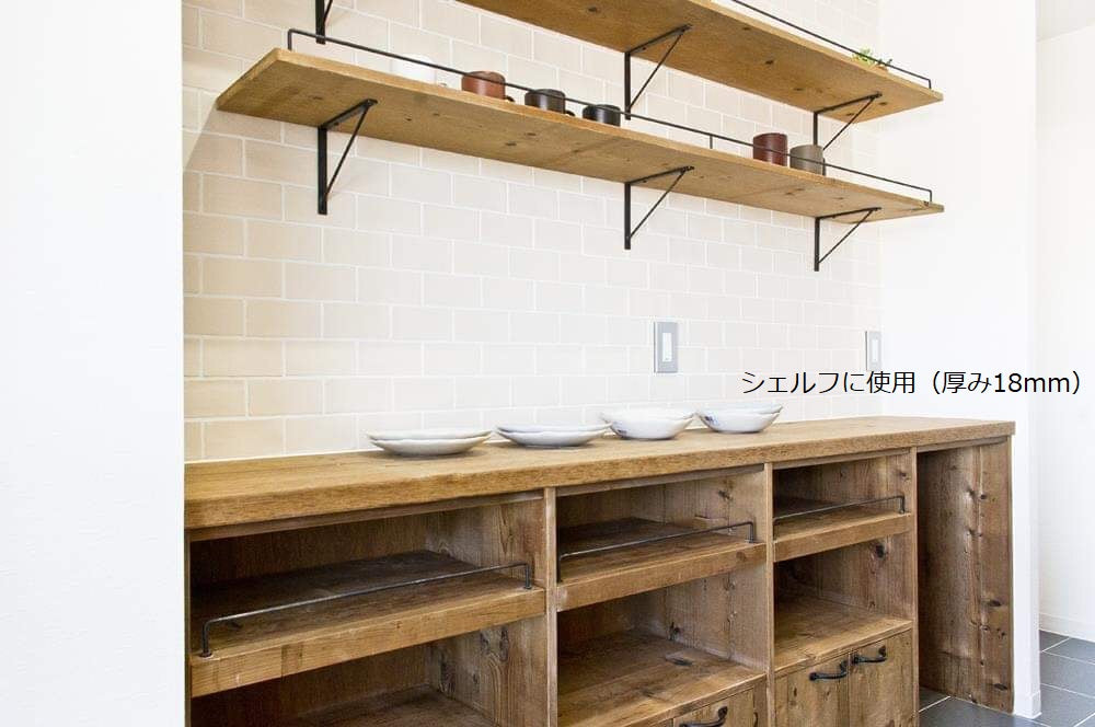 サーモウッド パイン 厚み36mm(W2010〜2500mmまで)