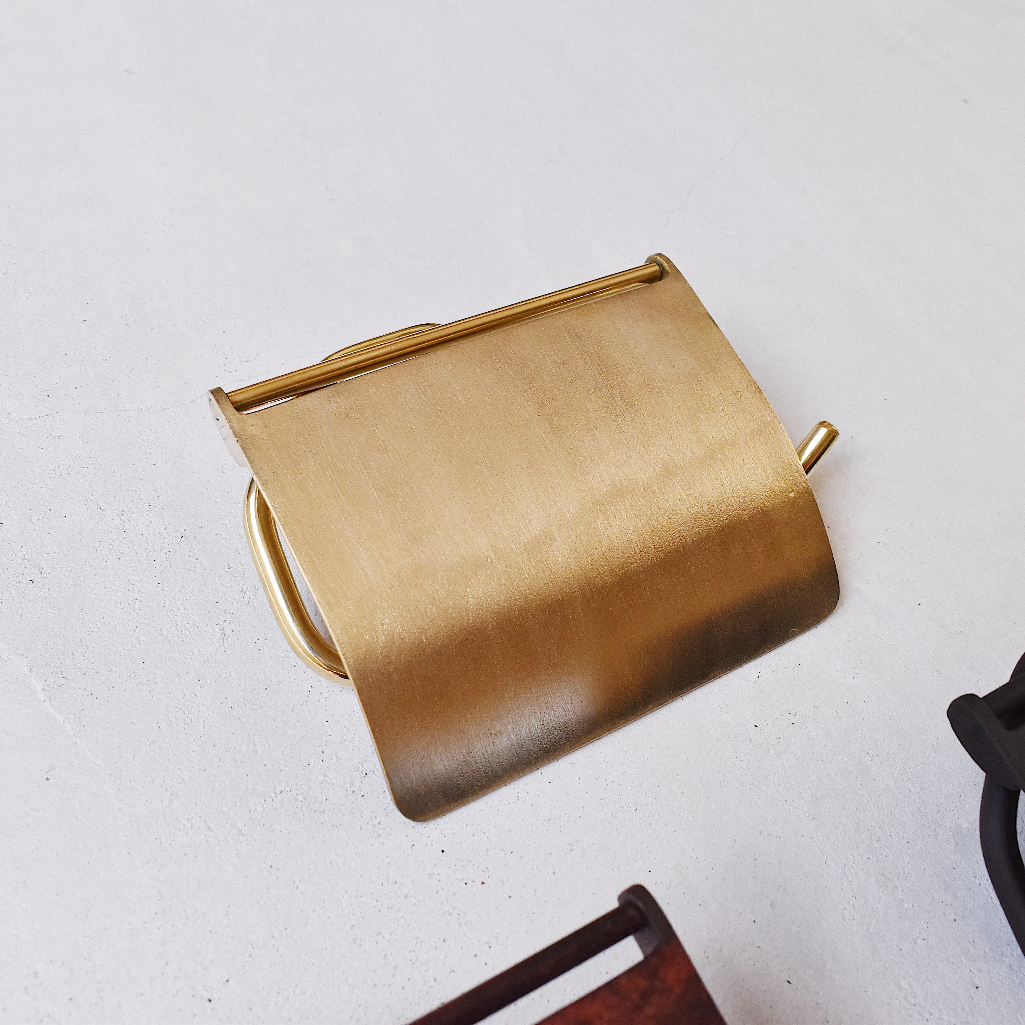 真鍮ペーパーホルダー(ゴールドは次回12月3日入荷予定)