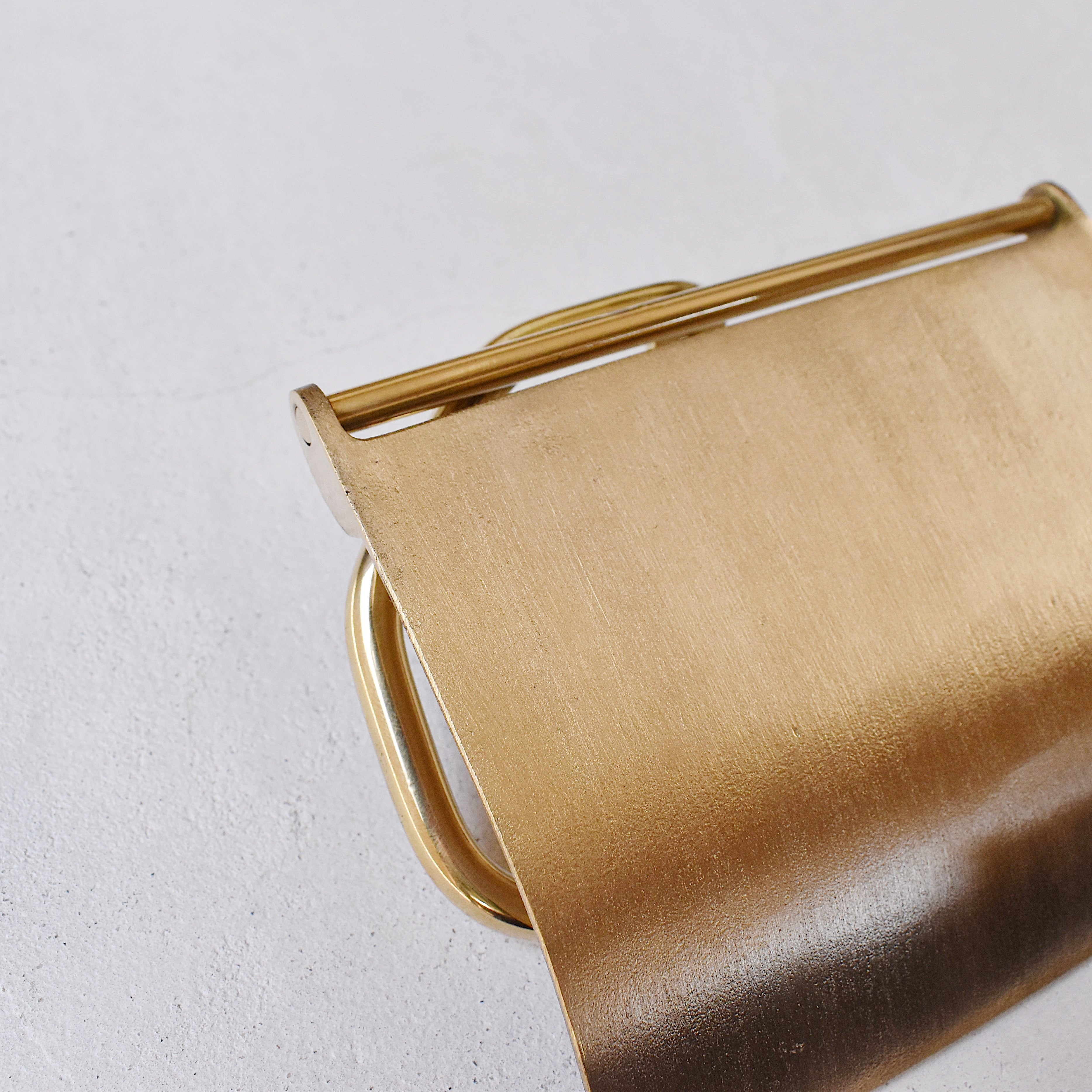 真鍮ペーパーホルダー(ゴールドは次回12月3日入荷予定)