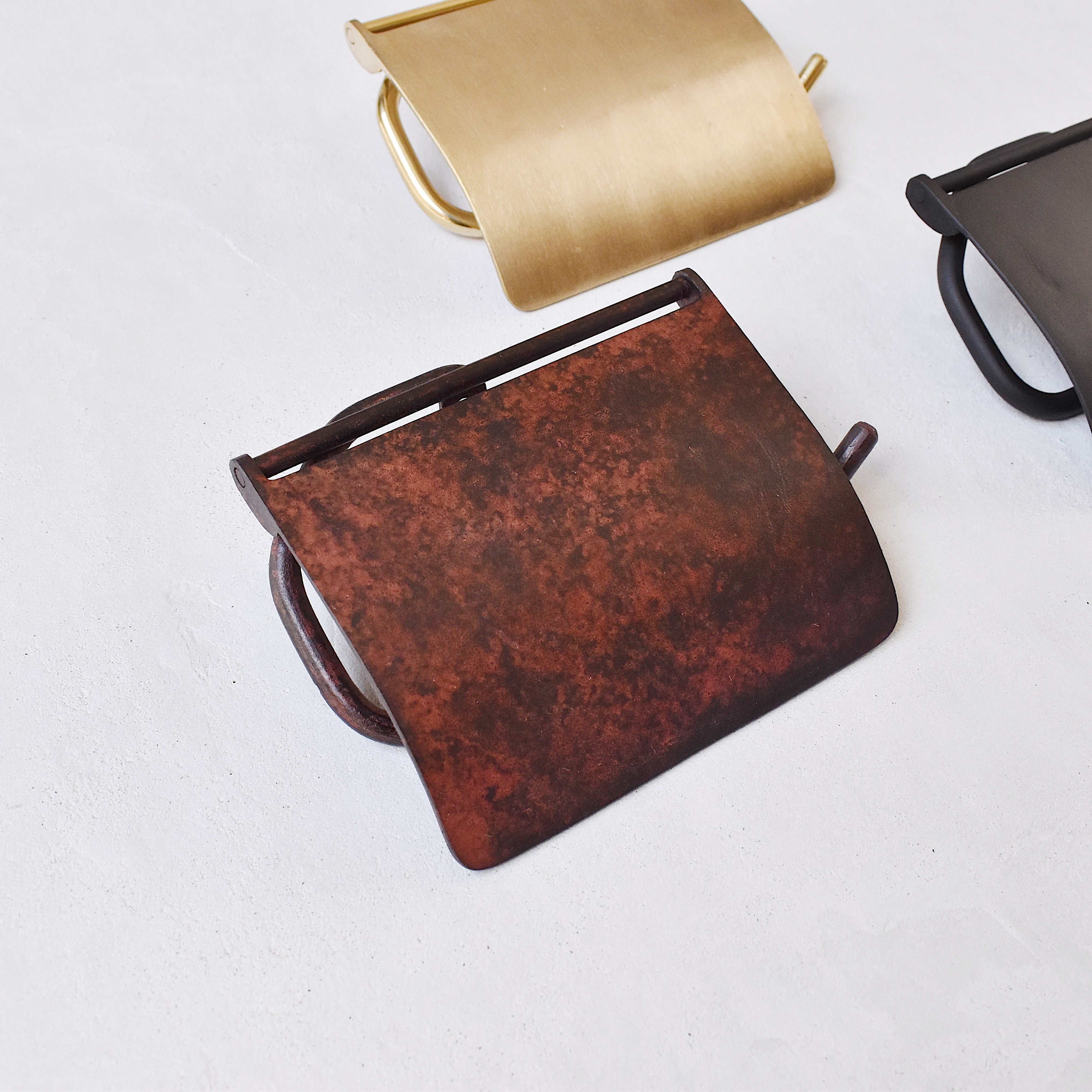 真鍮ペーパーホルダー(ゴールドは次回12月3日入荷予定)