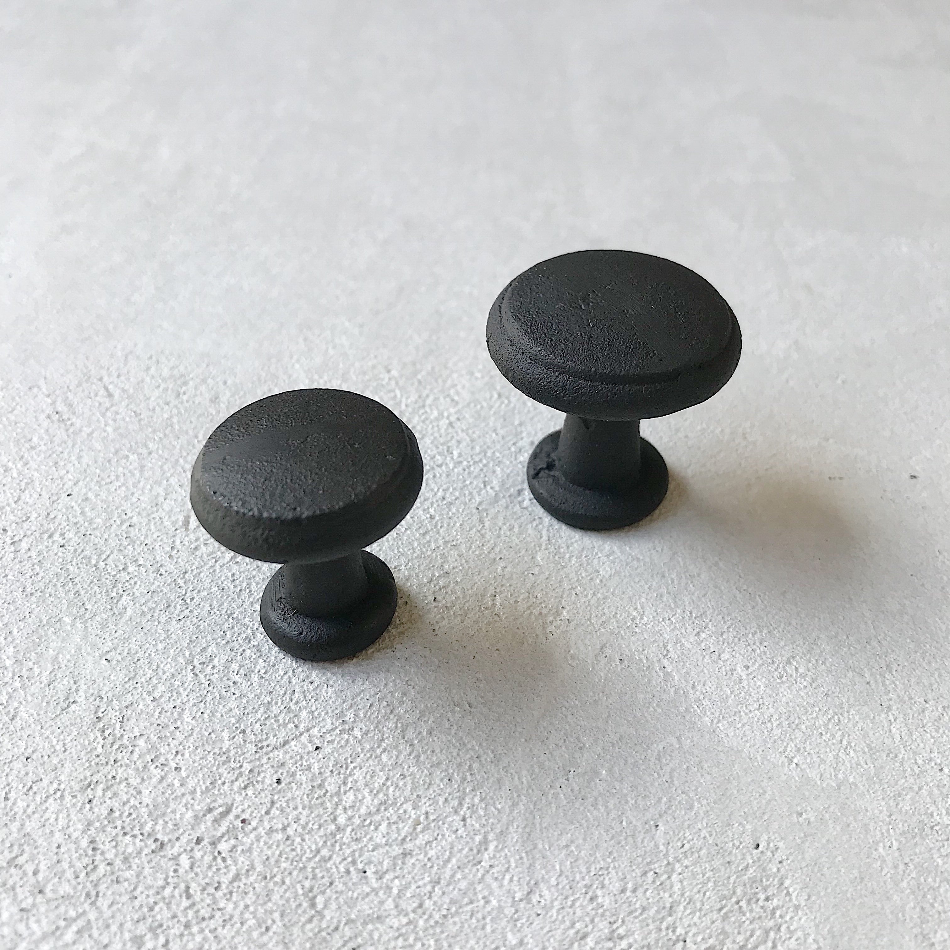 真鍮ノブ ブラック