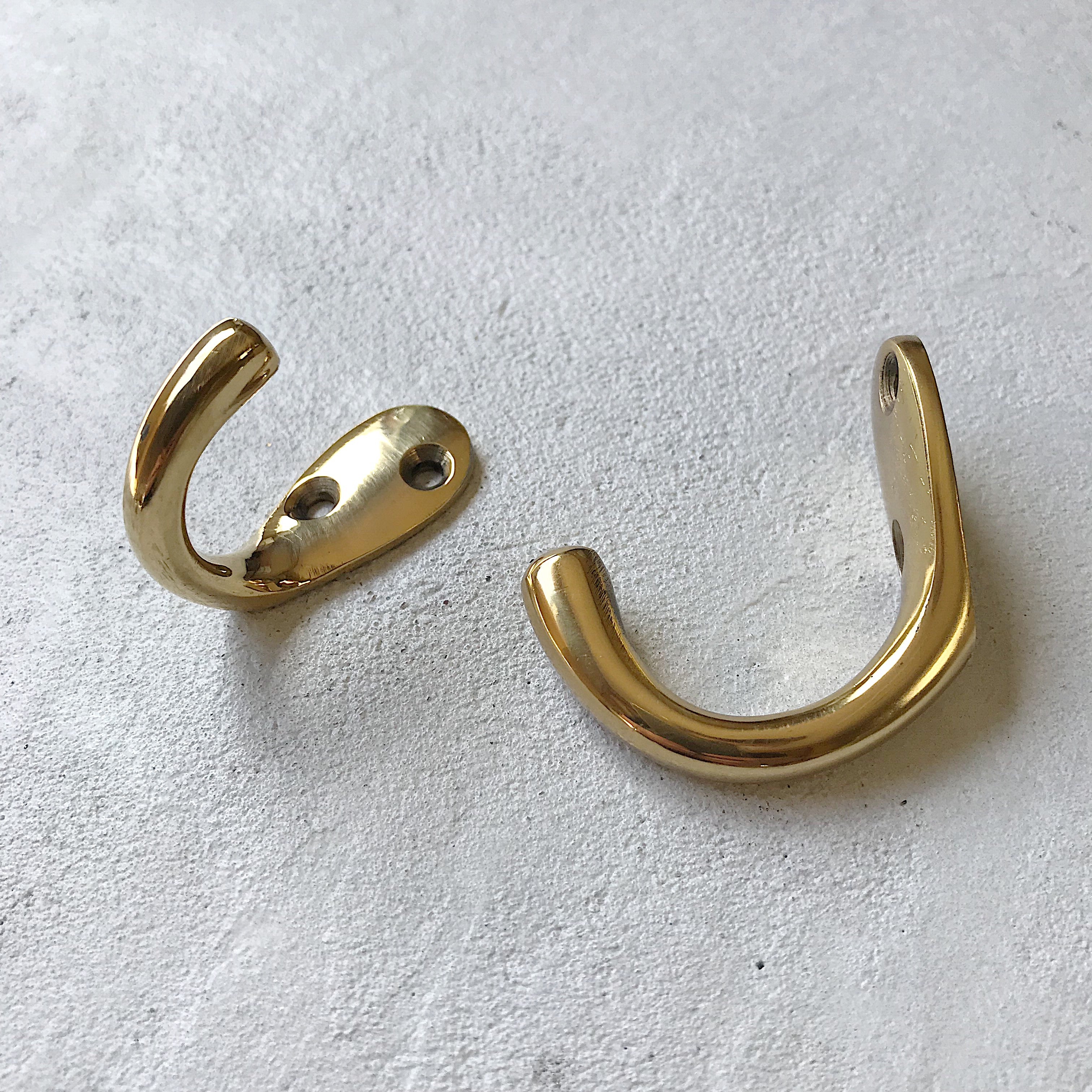 真鍮フック ゴールド