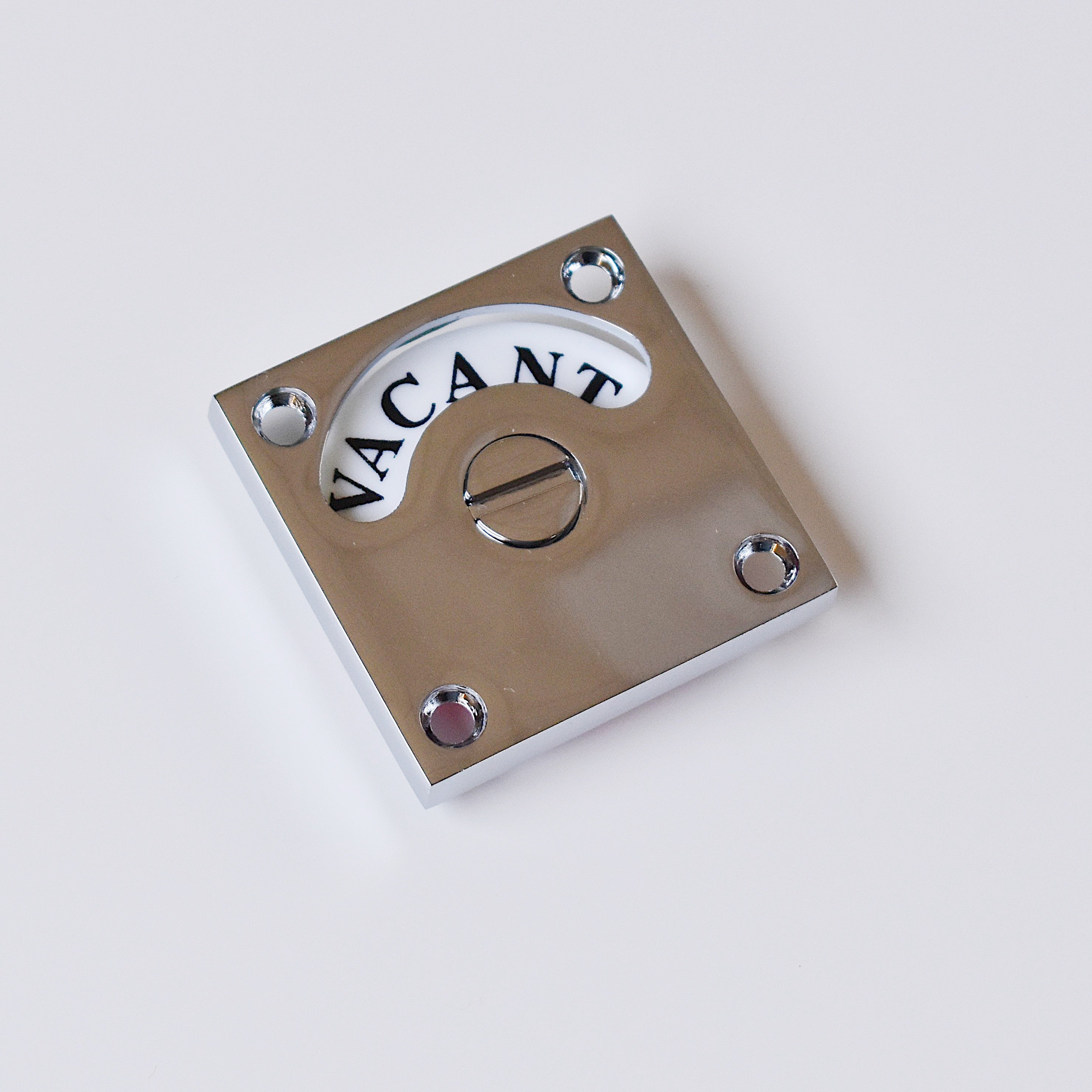 スクエア表示錠(シルバー 艶消し仕上げは次回12月入荷予定)