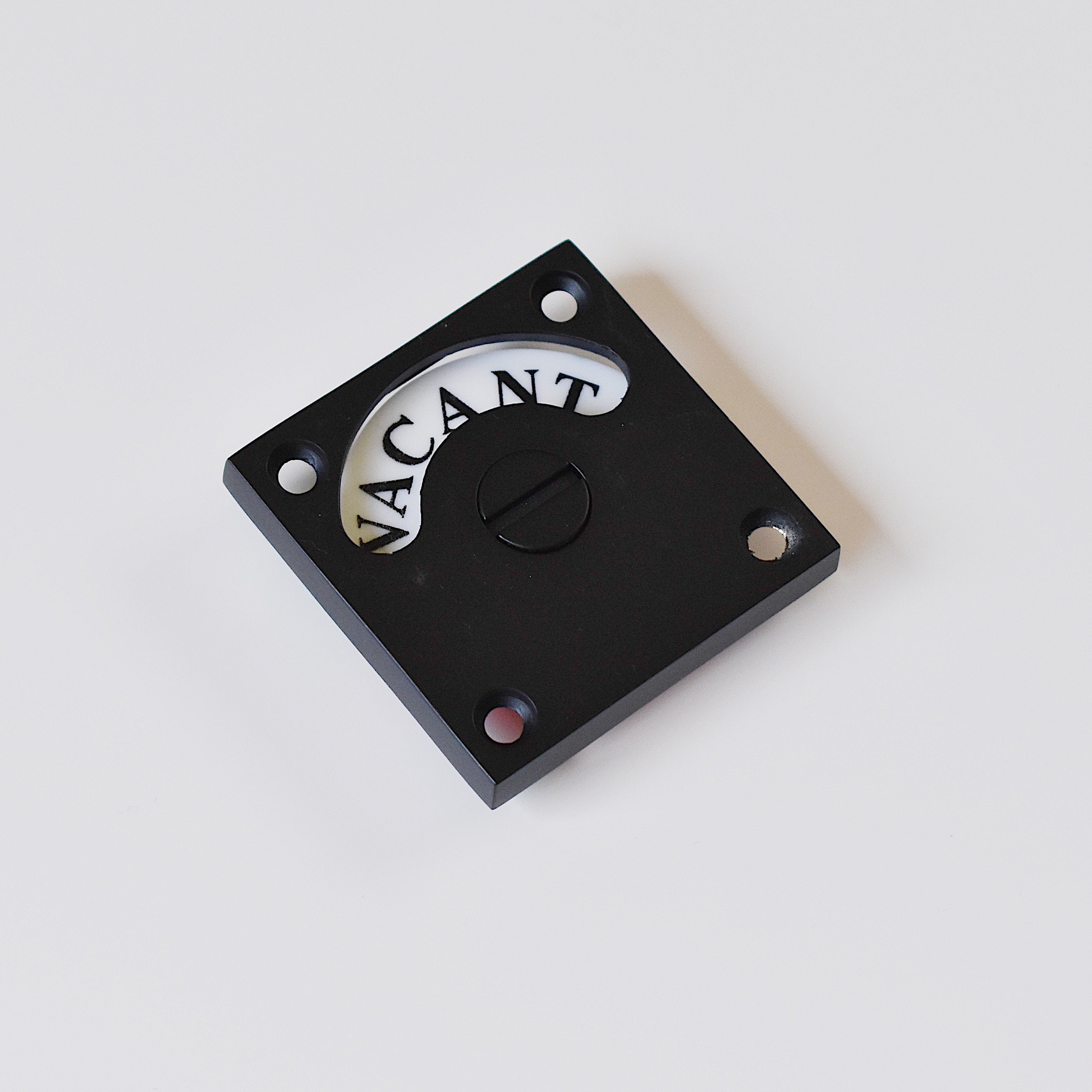 スクエア表示錠(シルバー 艶消し仕上げは次回12月入荷予定)