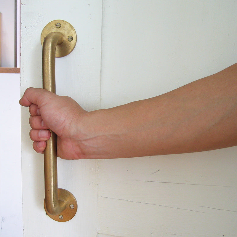 ラウンドバー・ドアハンドル ゴールド