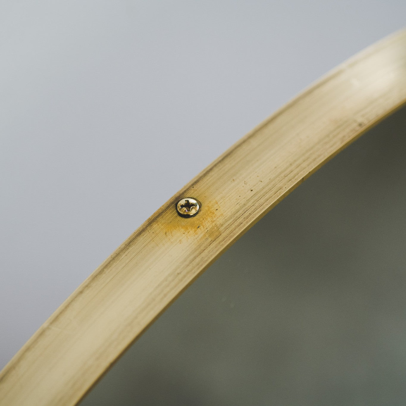 真鍮ラウンドミラー 600