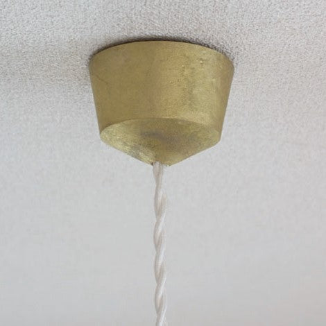 ペンダントランプ 円錐 削りだし
