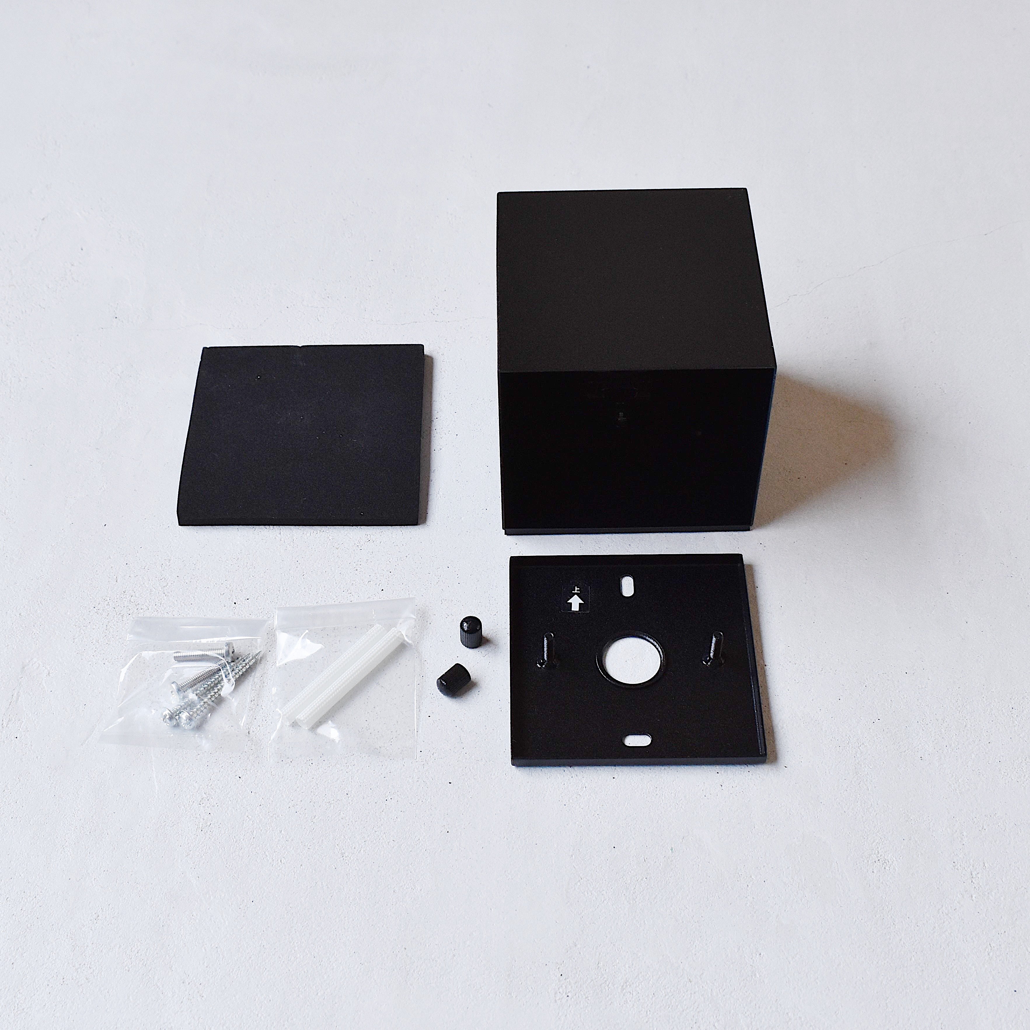 koti キューブエントランスライト ブラック