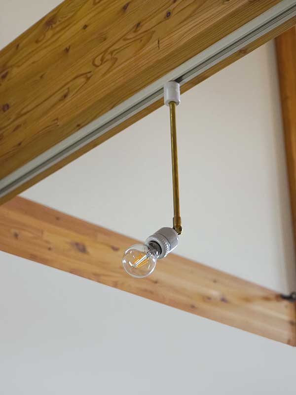 ダクトレール用スポットライトロング セラミック E26