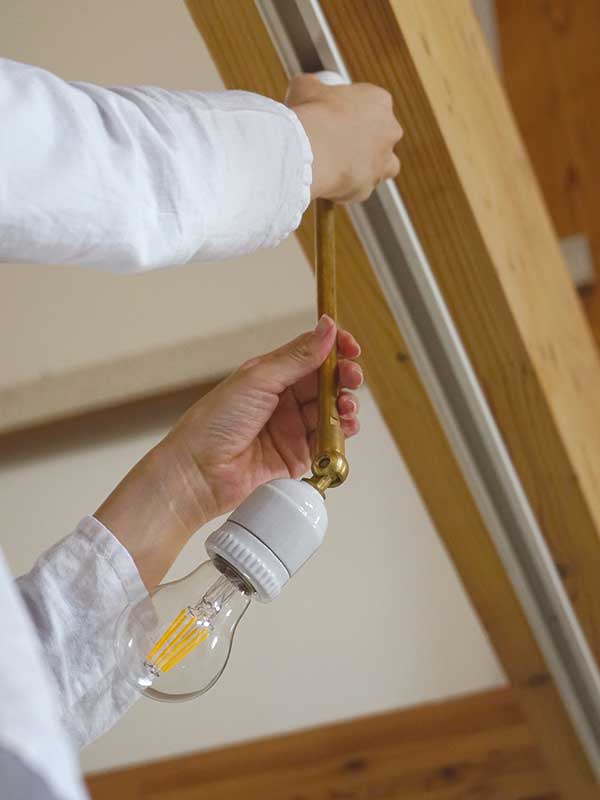 ダクトレール用スポットライトロング セラミック E26