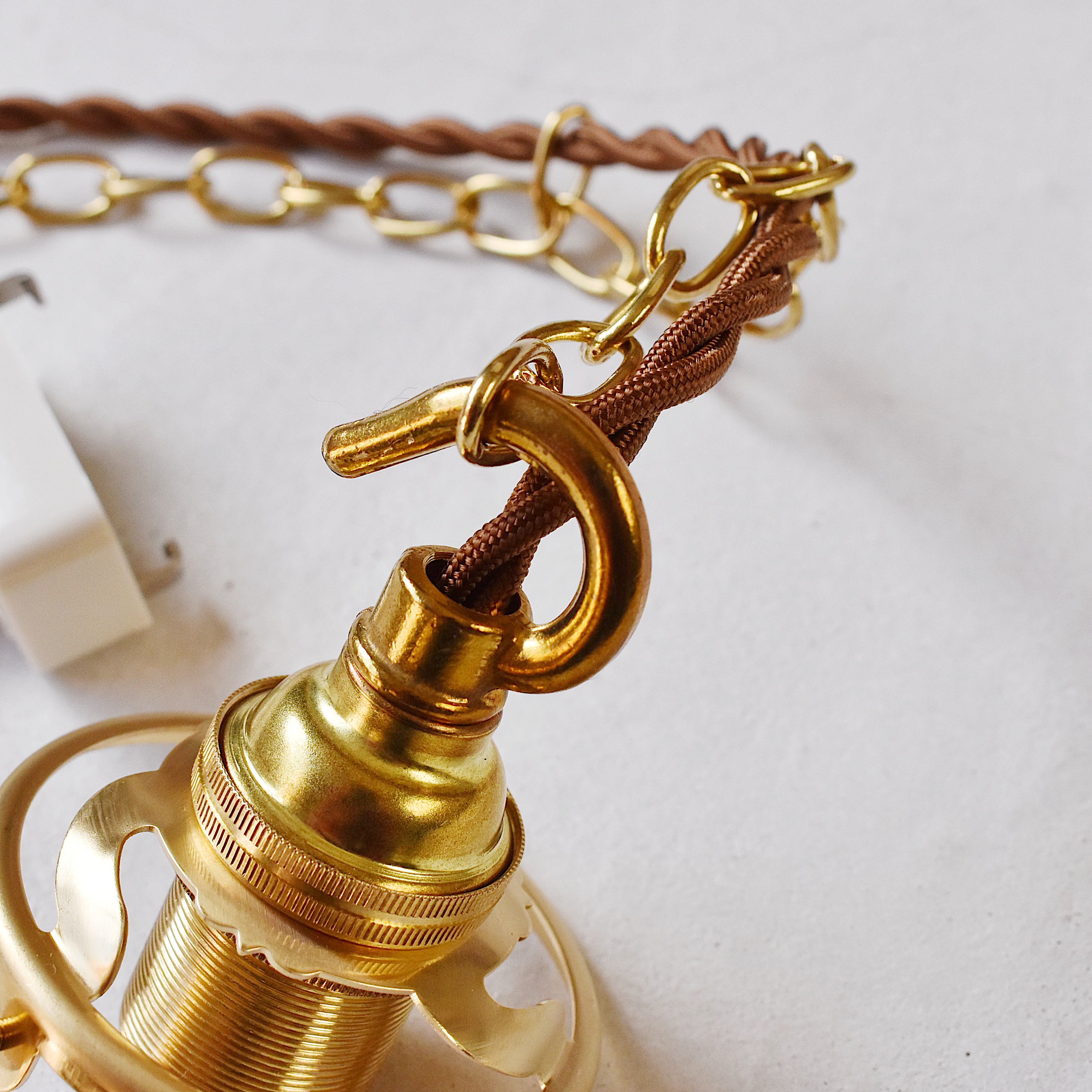 真鍮ソケットコード E17(チェーンタイプ) *在庫限り