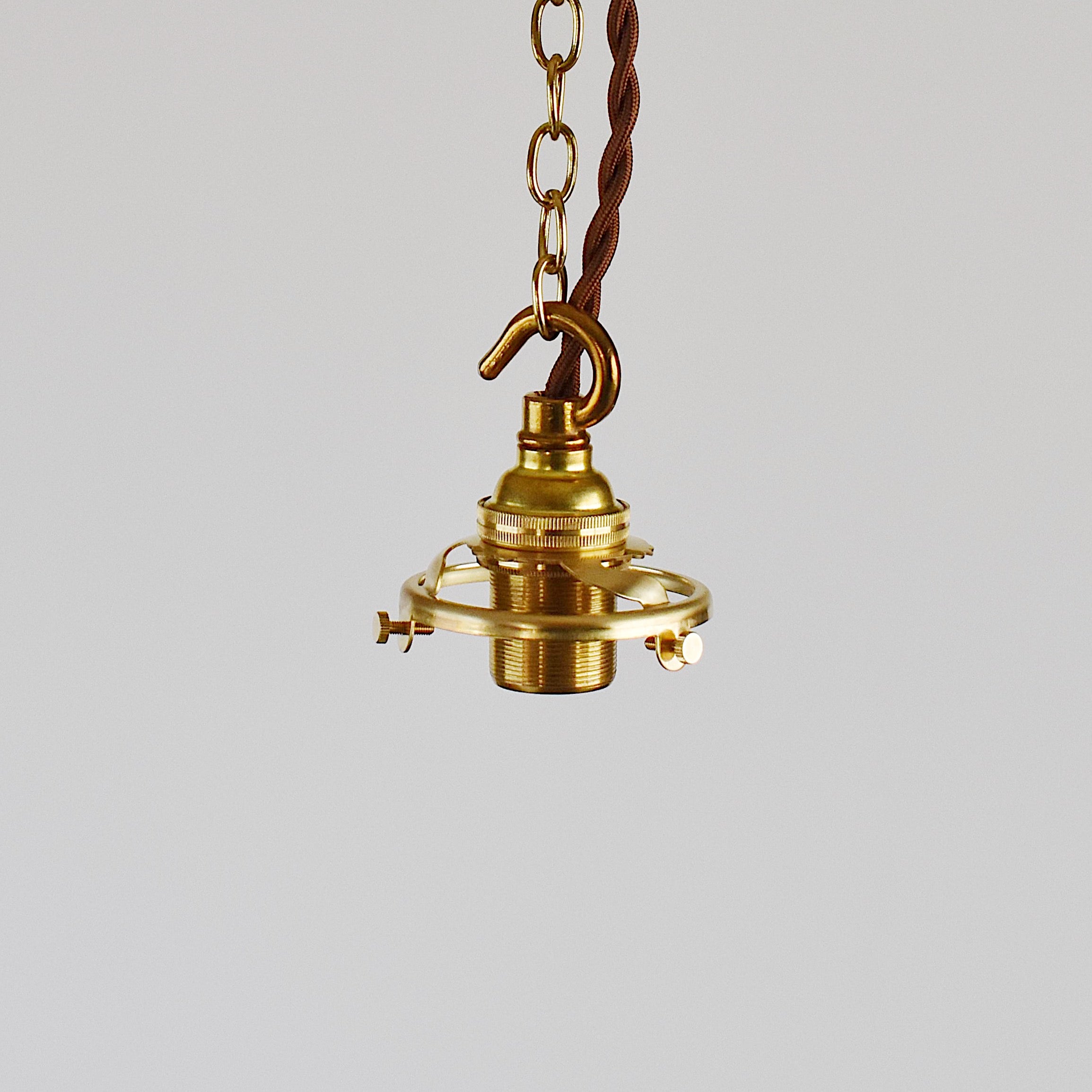 真鍮ソケットコード E17(チェーンタイプ) *在庫限り