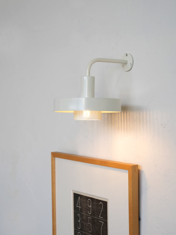 KT punching bracket light WH【お取り寄せ品】