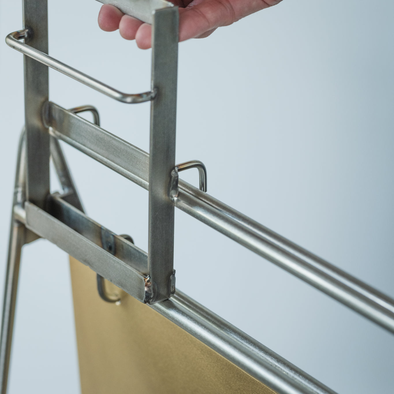 FOLDING SIGN BOARD / BRASS