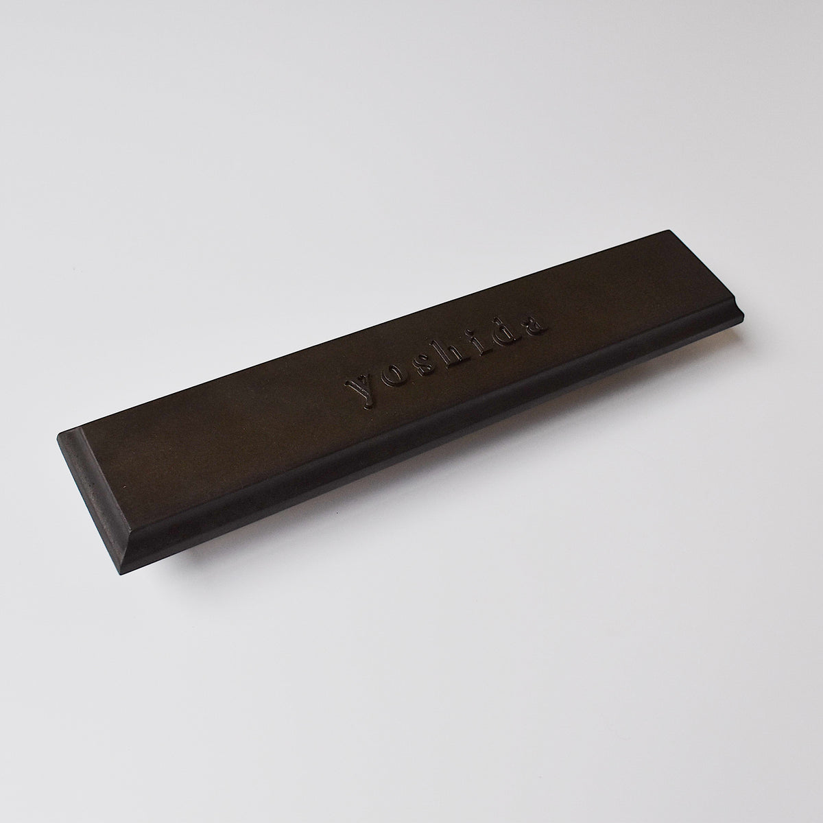真鍮ネームプレート 長方形（横長）TYPE1 ブラック【アウトレット品】