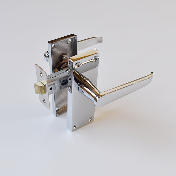 ヴィクトリアンレバーハンドル 鏡面シルバー