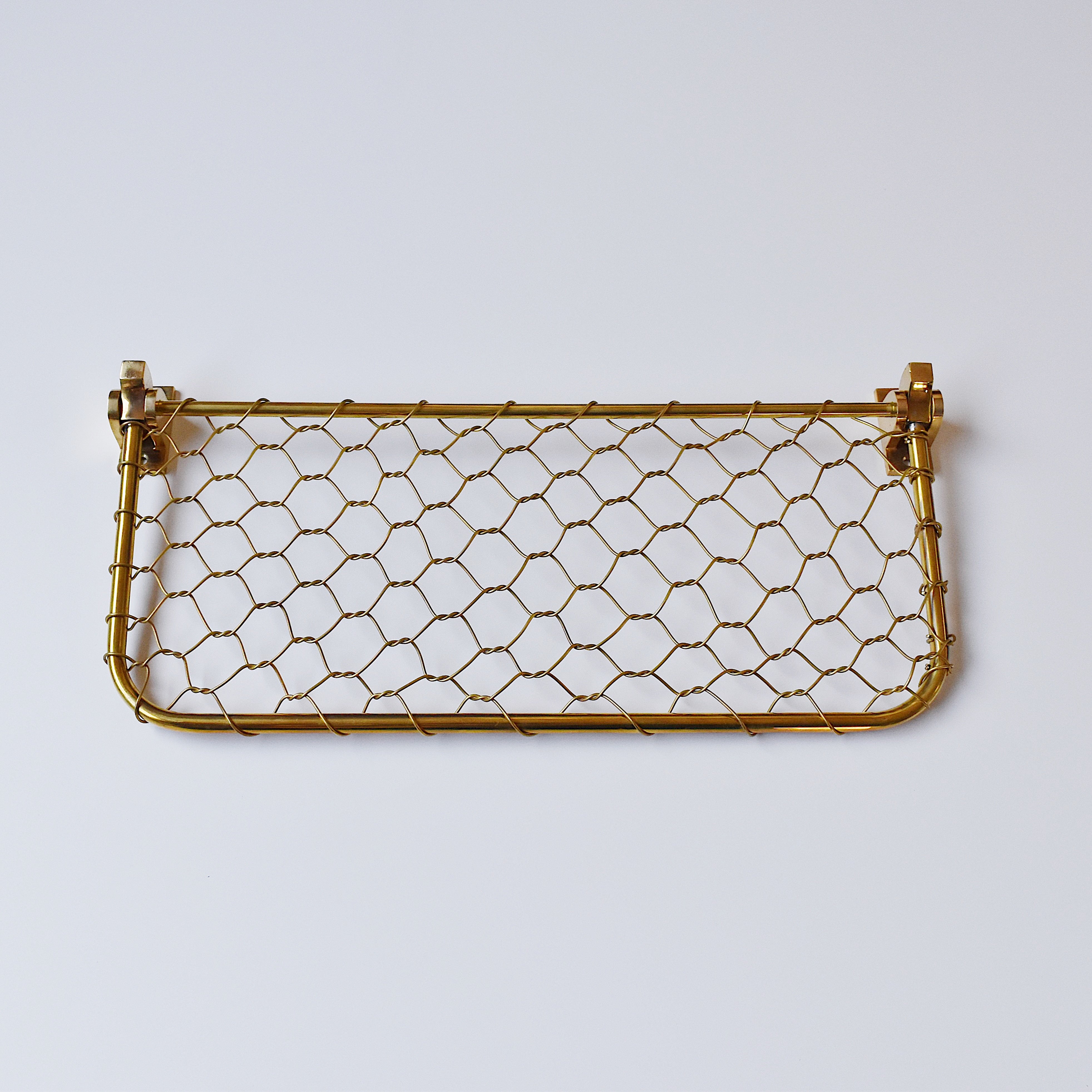 リトラ棚 Brass Wire Shelf