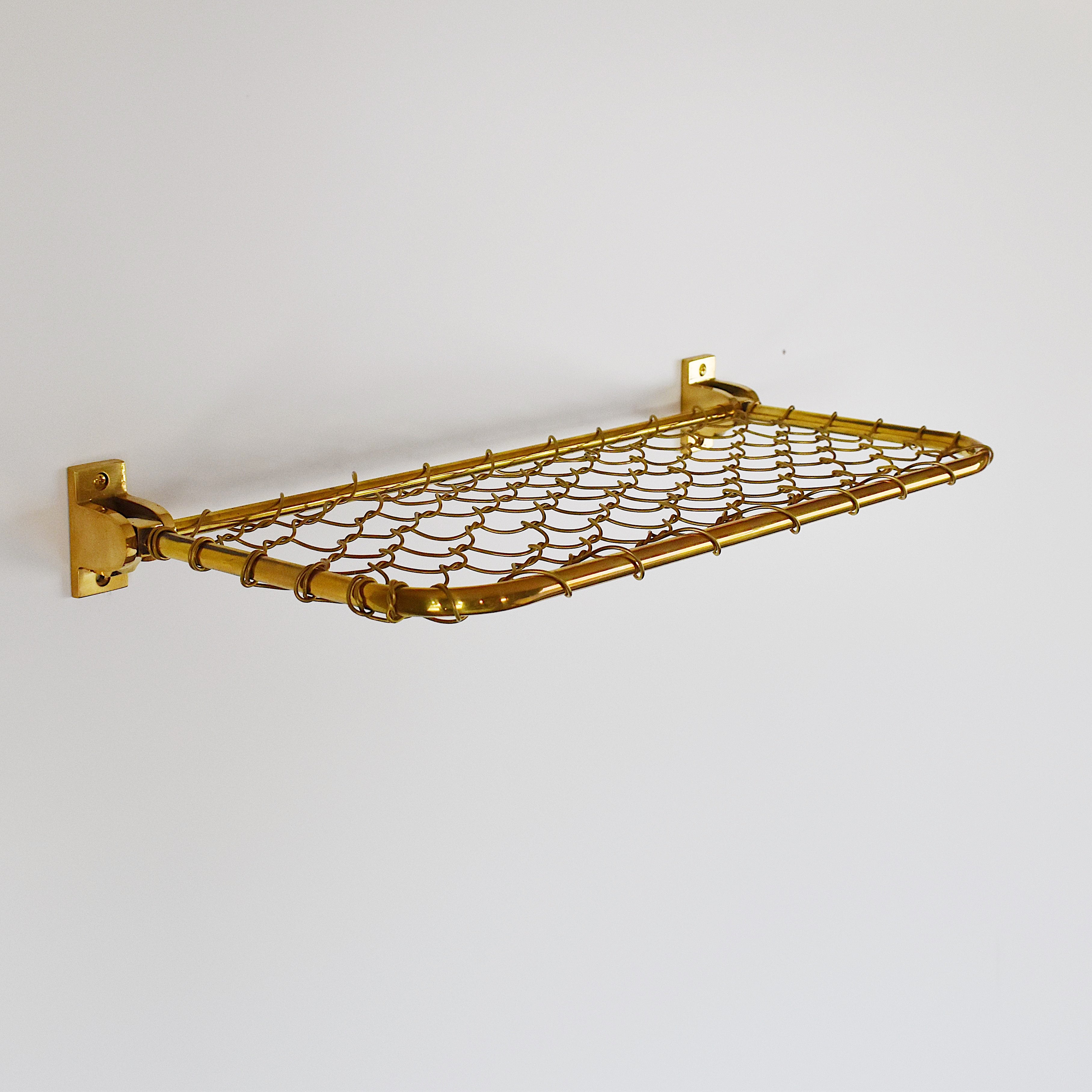 リトラ棚 Brass Wire Shelf