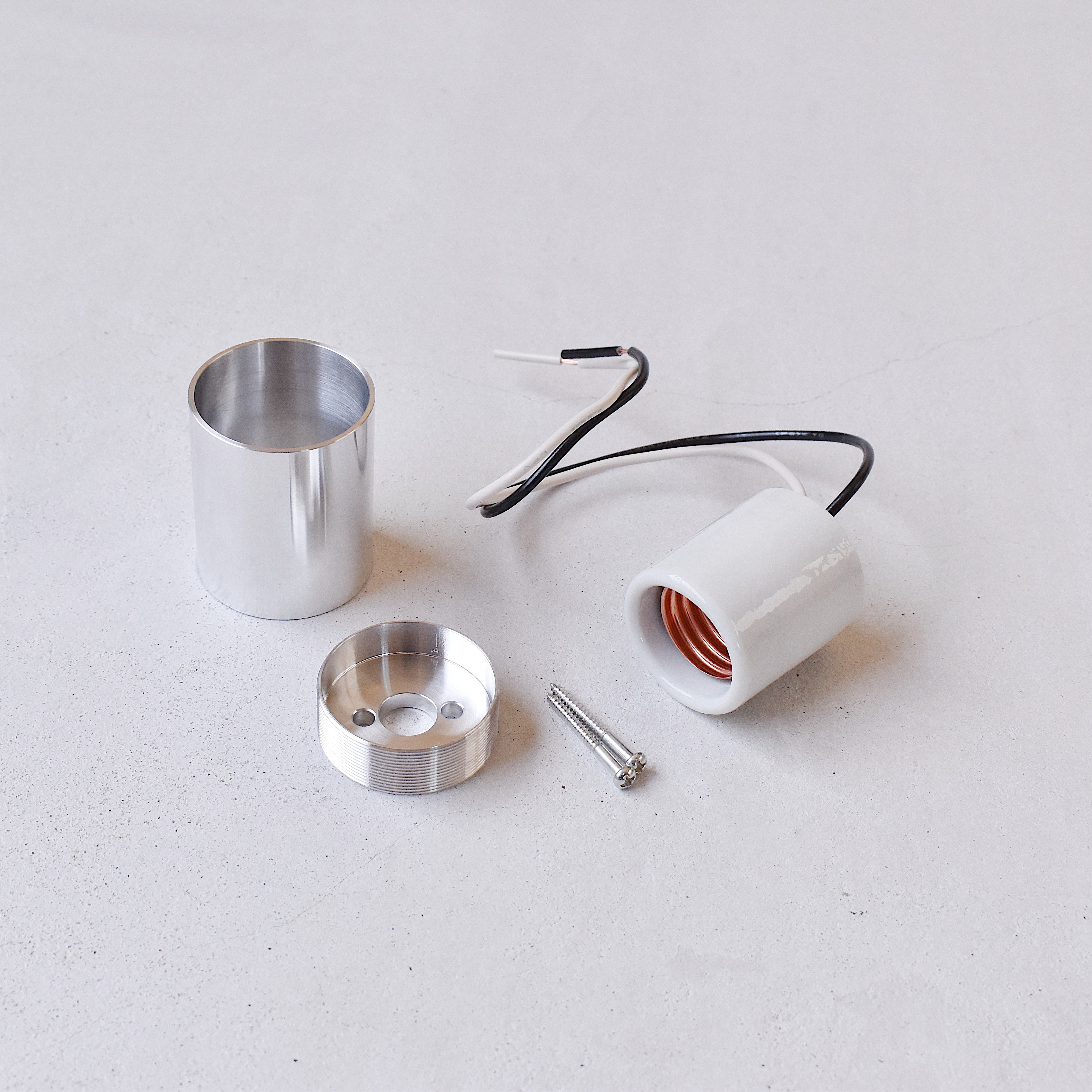 Cylinder Light Aluminum