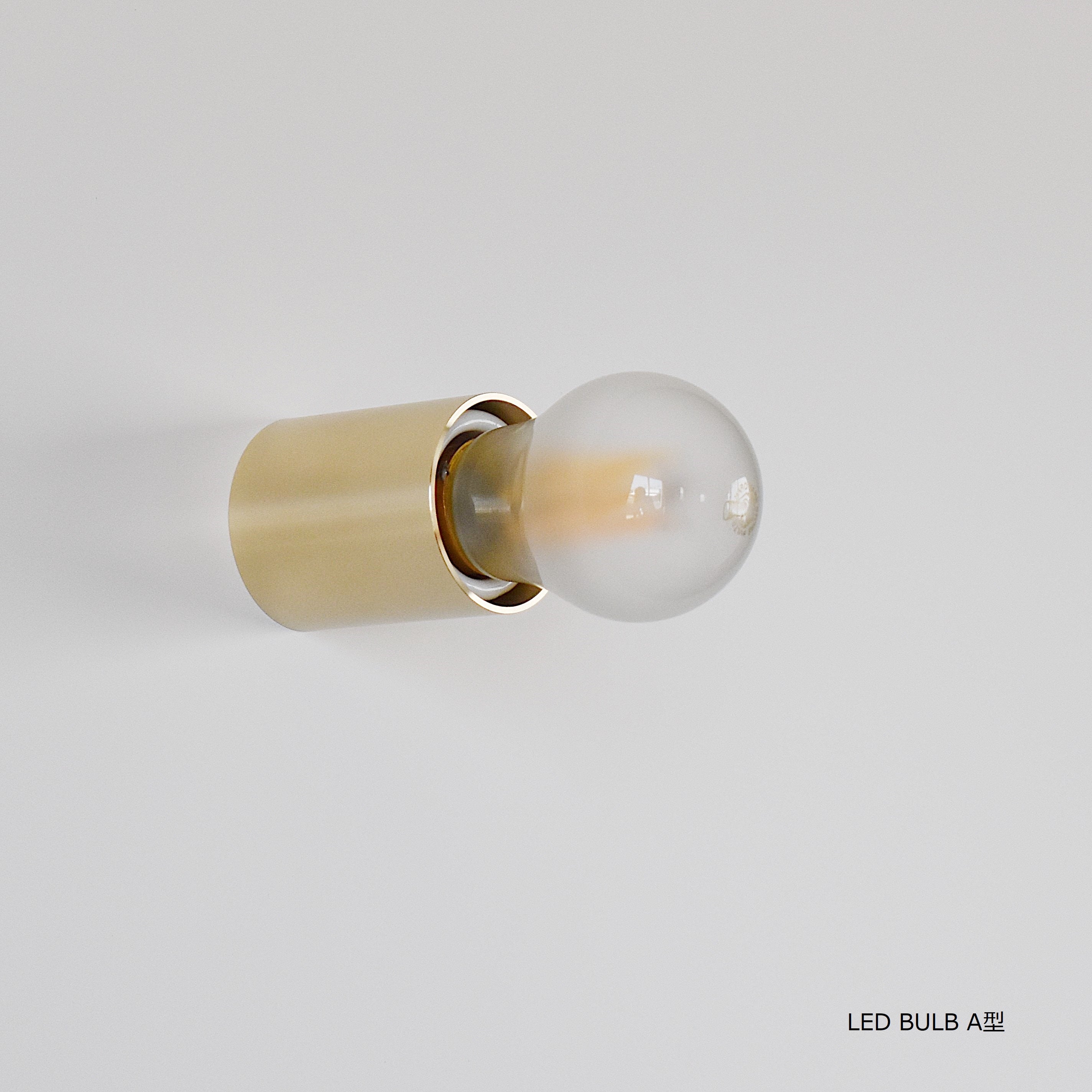 Cylinder Light Brass