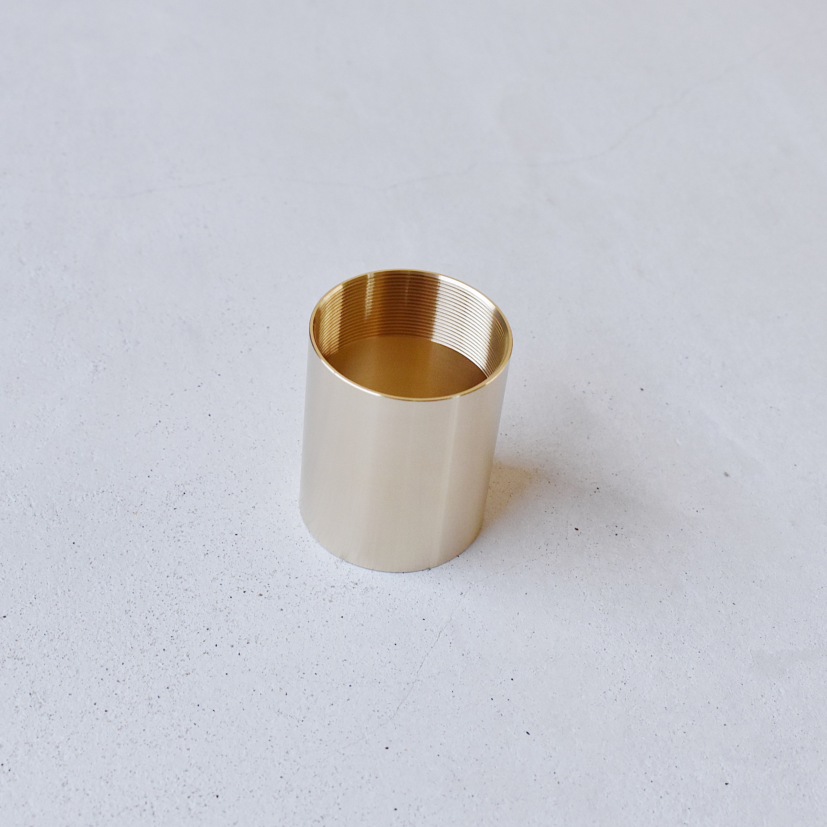 Cylinder Light Brass