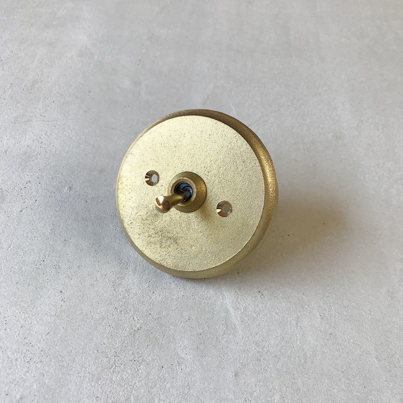 真鍮コンセントプレート 四角［受注生産品］