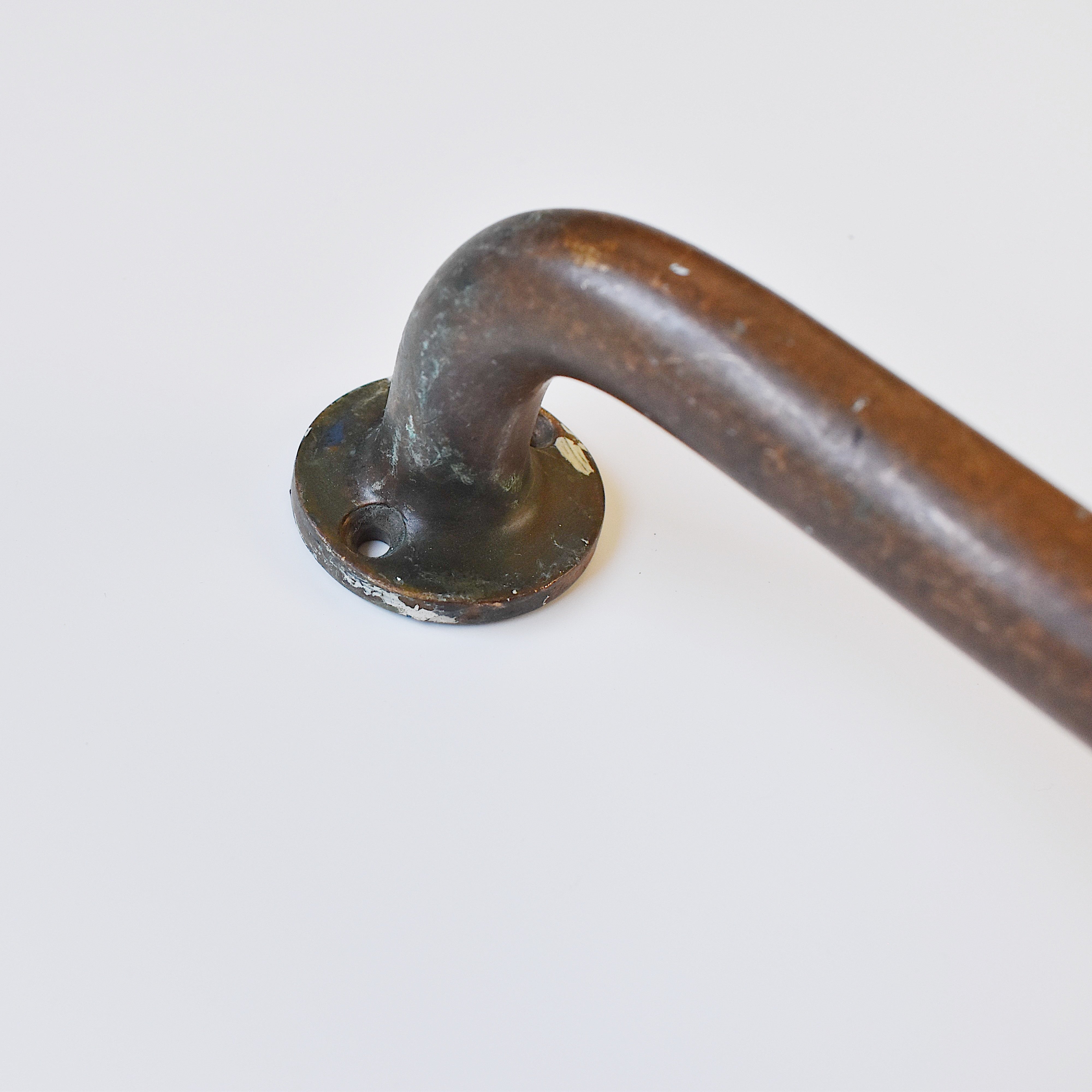 アンティーク 真鍮ドアハンドル [V-133]