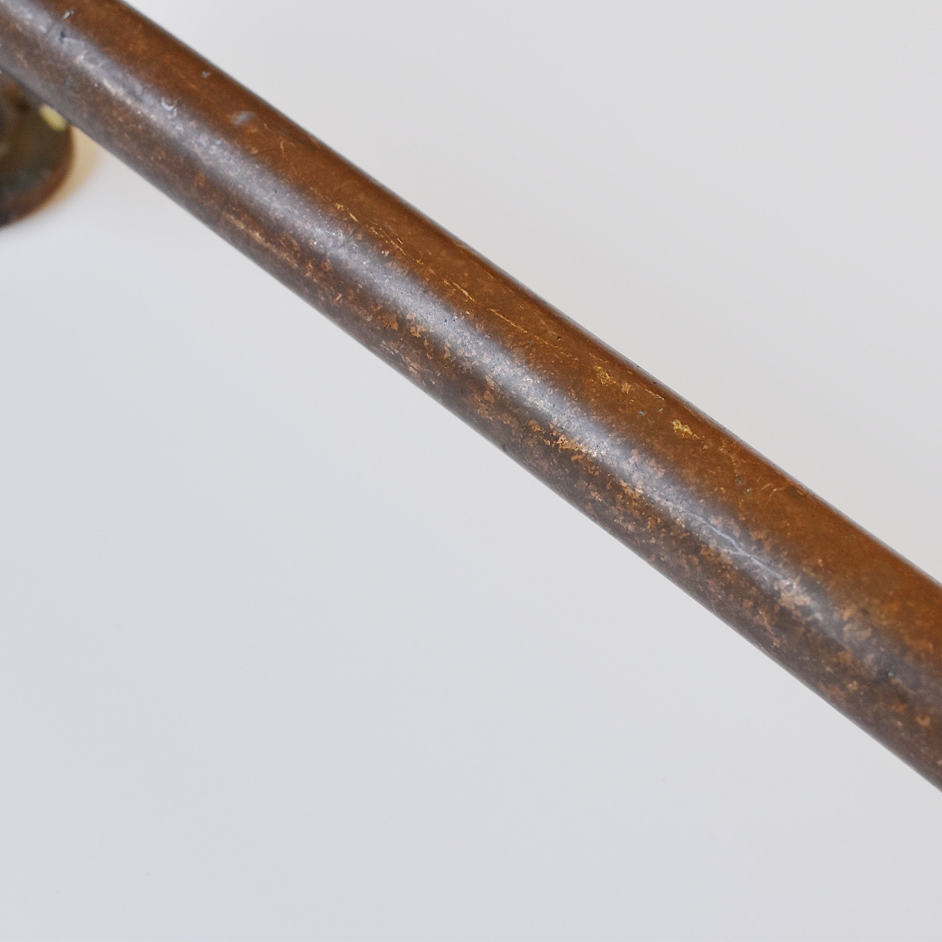 アンティーク 真鍮ドアハンドル [V-133]