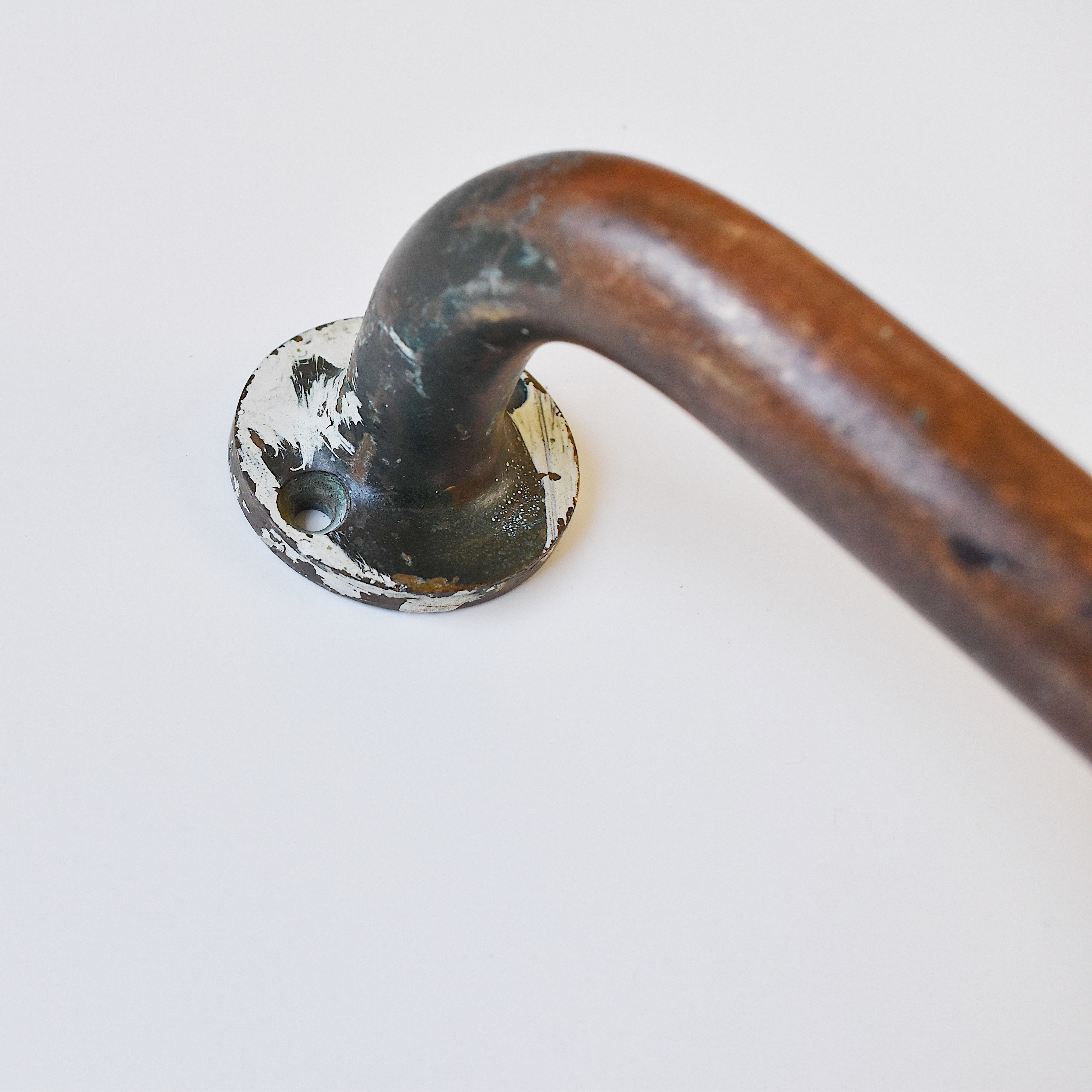 アンティーク 真鍮ドアハンドル [V-134]